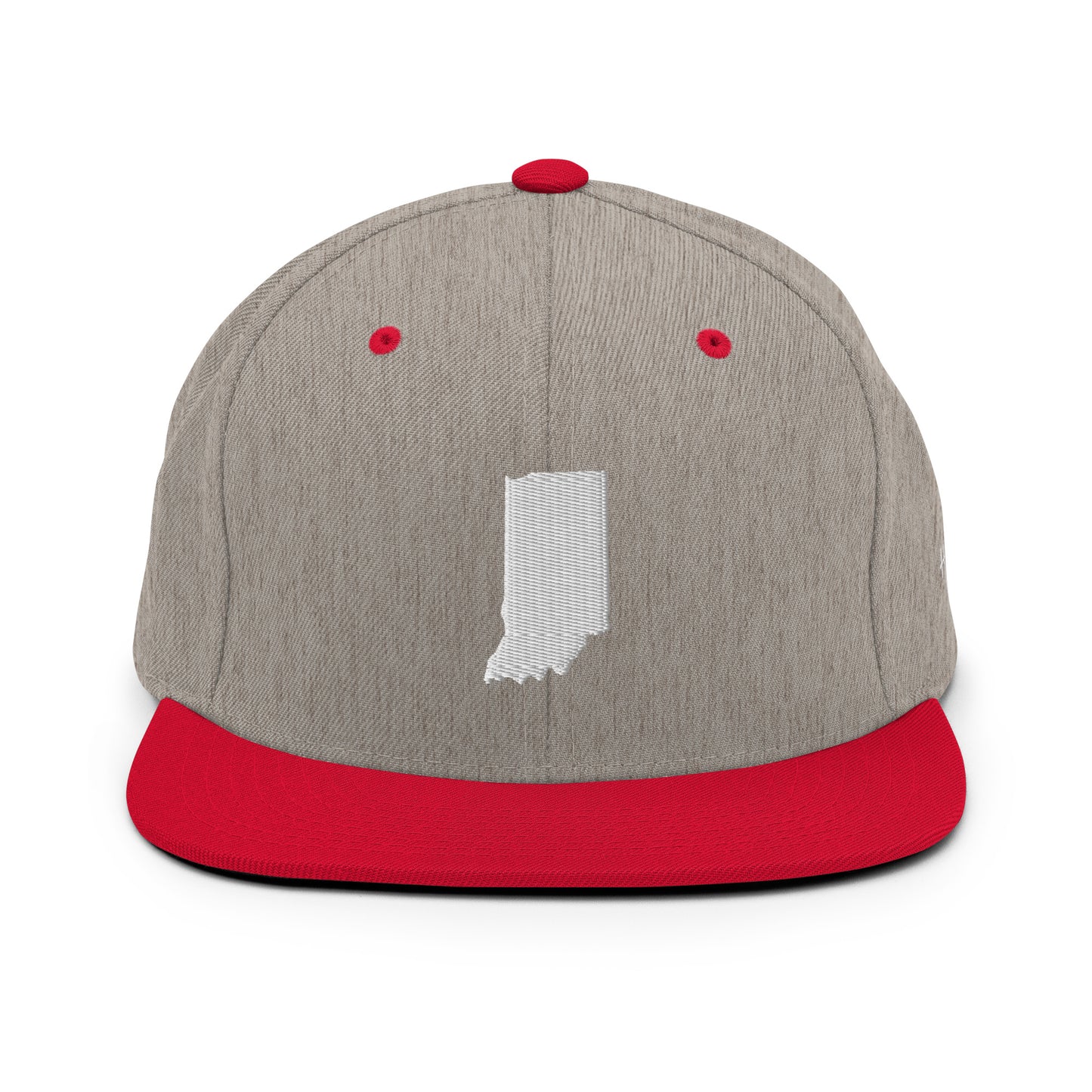 Indiana State Silhouette 6 Panel Snapback Hat