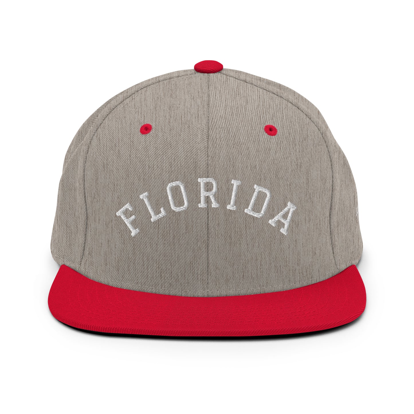 Florida Arch 6 Panel Snapback Hat