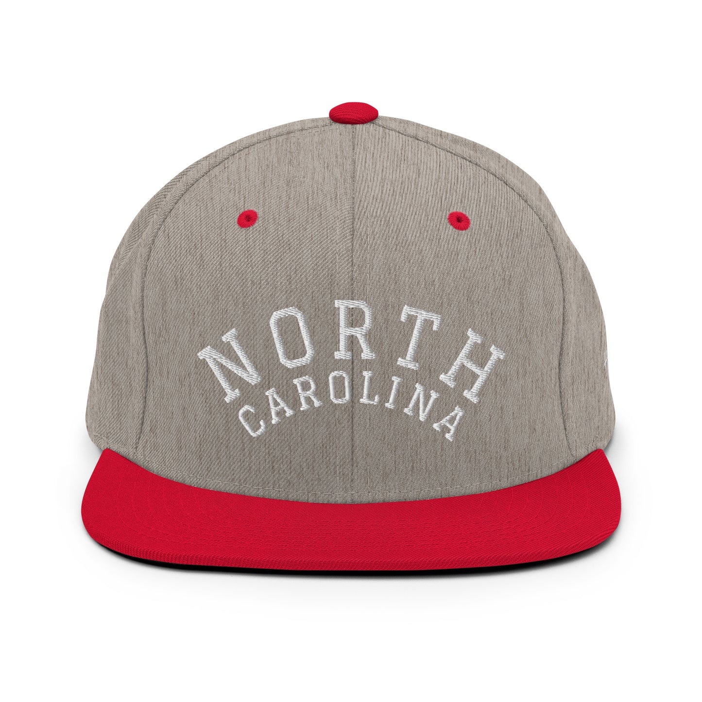 North Carolina Arch 6 Panel Snapback Hat