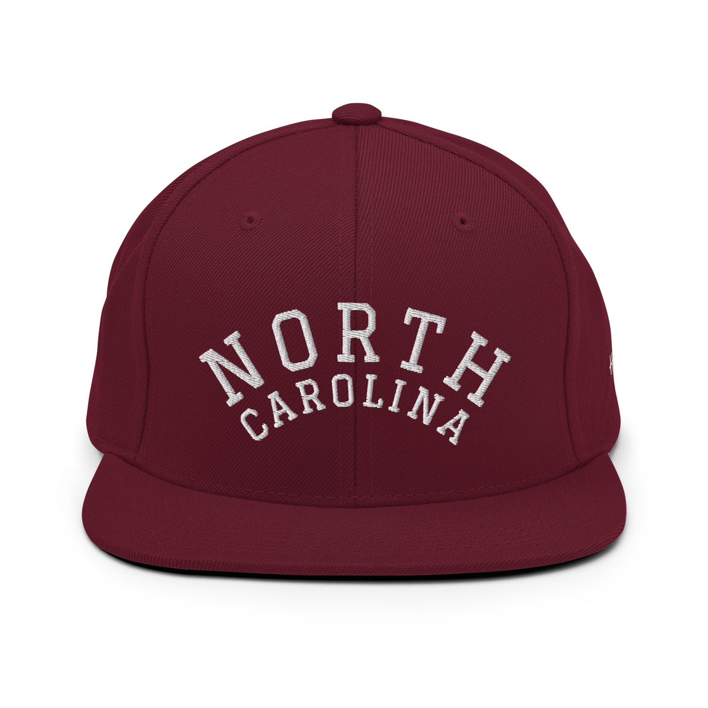 North Carolina Arch 6 Panel Snapback Hat