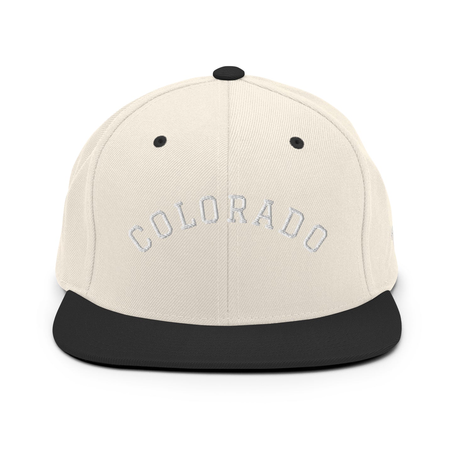 Colorado Arch 6 Panel Snapback Hat