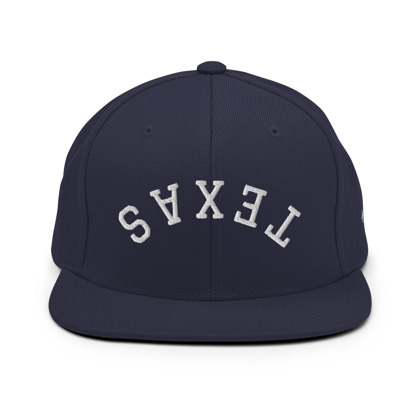 Texas Upside Down Arch 6 Panel Snapback Hat