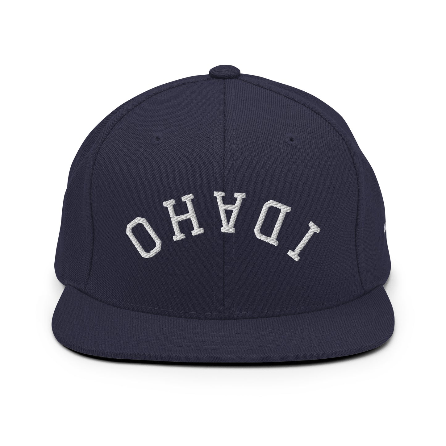 Idaho Upside Down Arch 6 Panel Snapback Hat