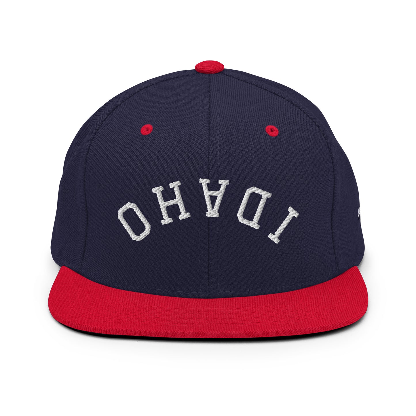 Idaho Upside Down Arch 6 Panel Snapback Hat