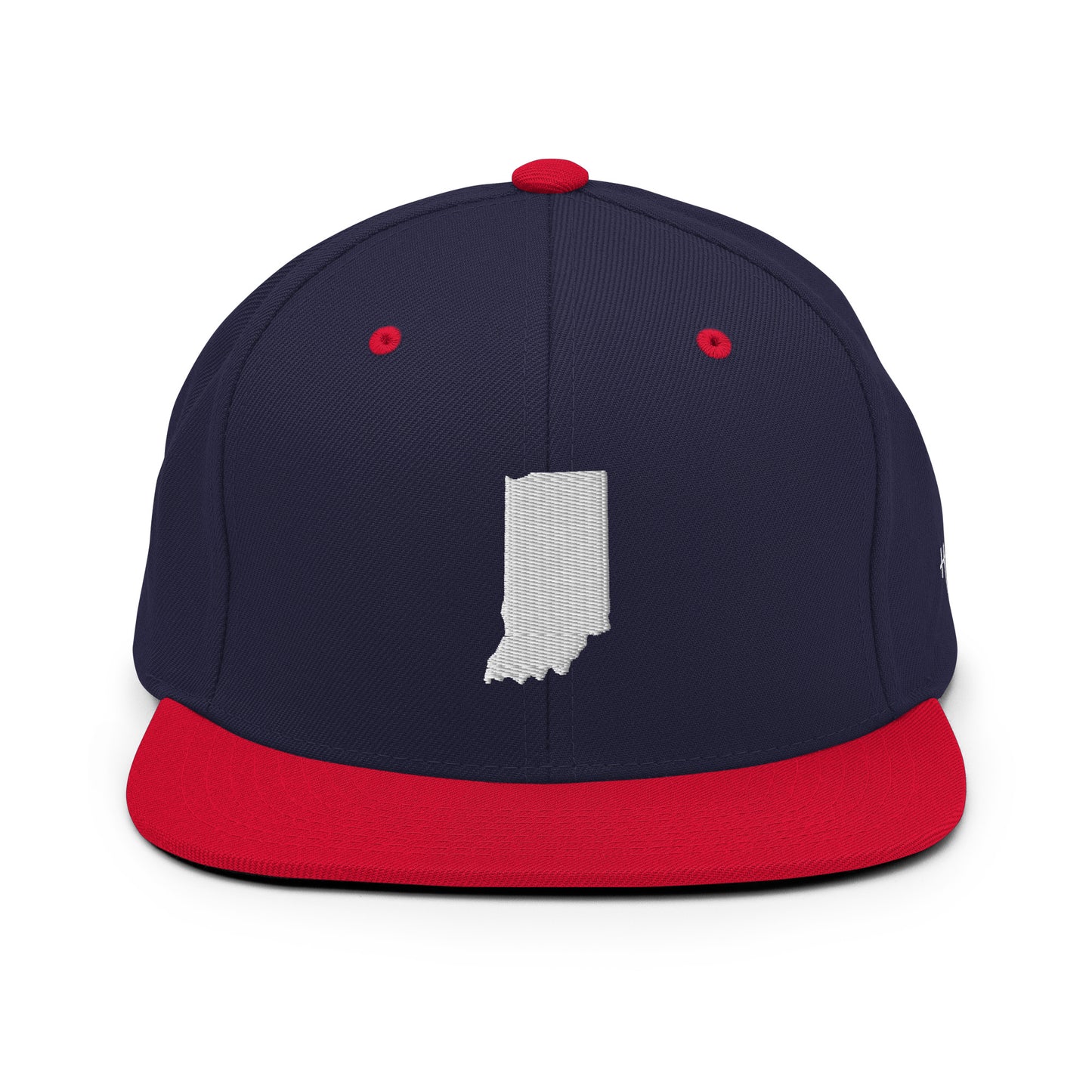 Indiana State Silhouette 6 Panel Snapback Hat