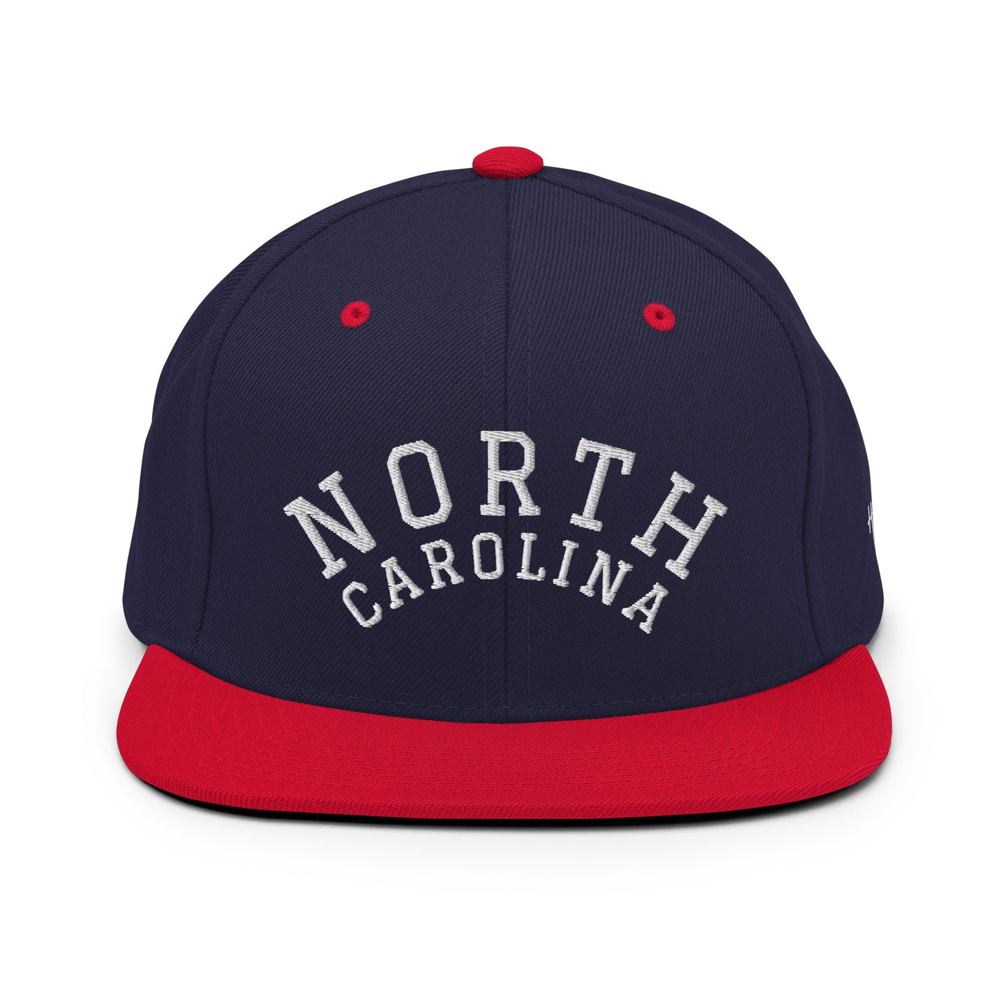 North Carolina Arch 6 Panel Snapback Hat