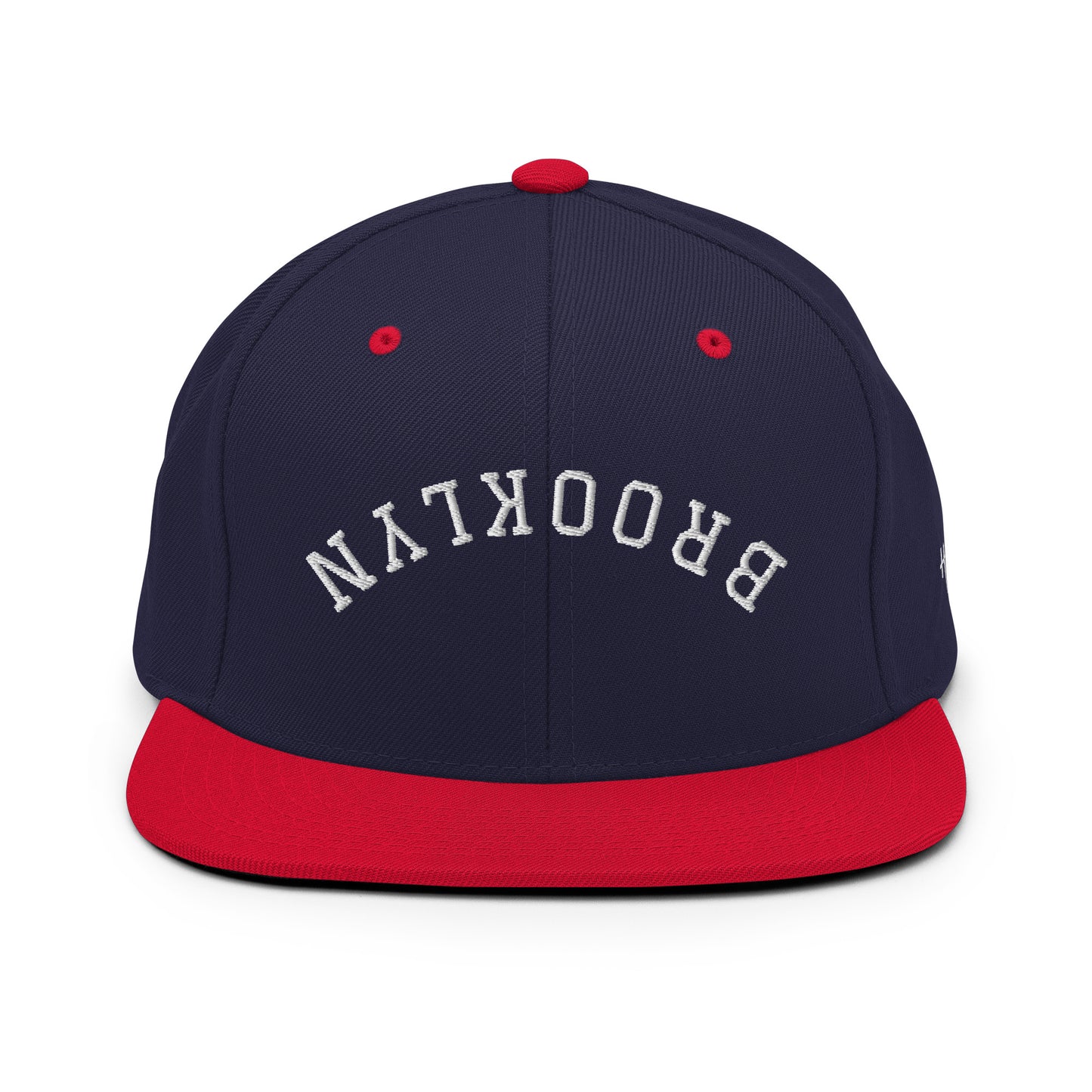 Brooklyn Upside Down Arch 6 Panel Snapback Hat