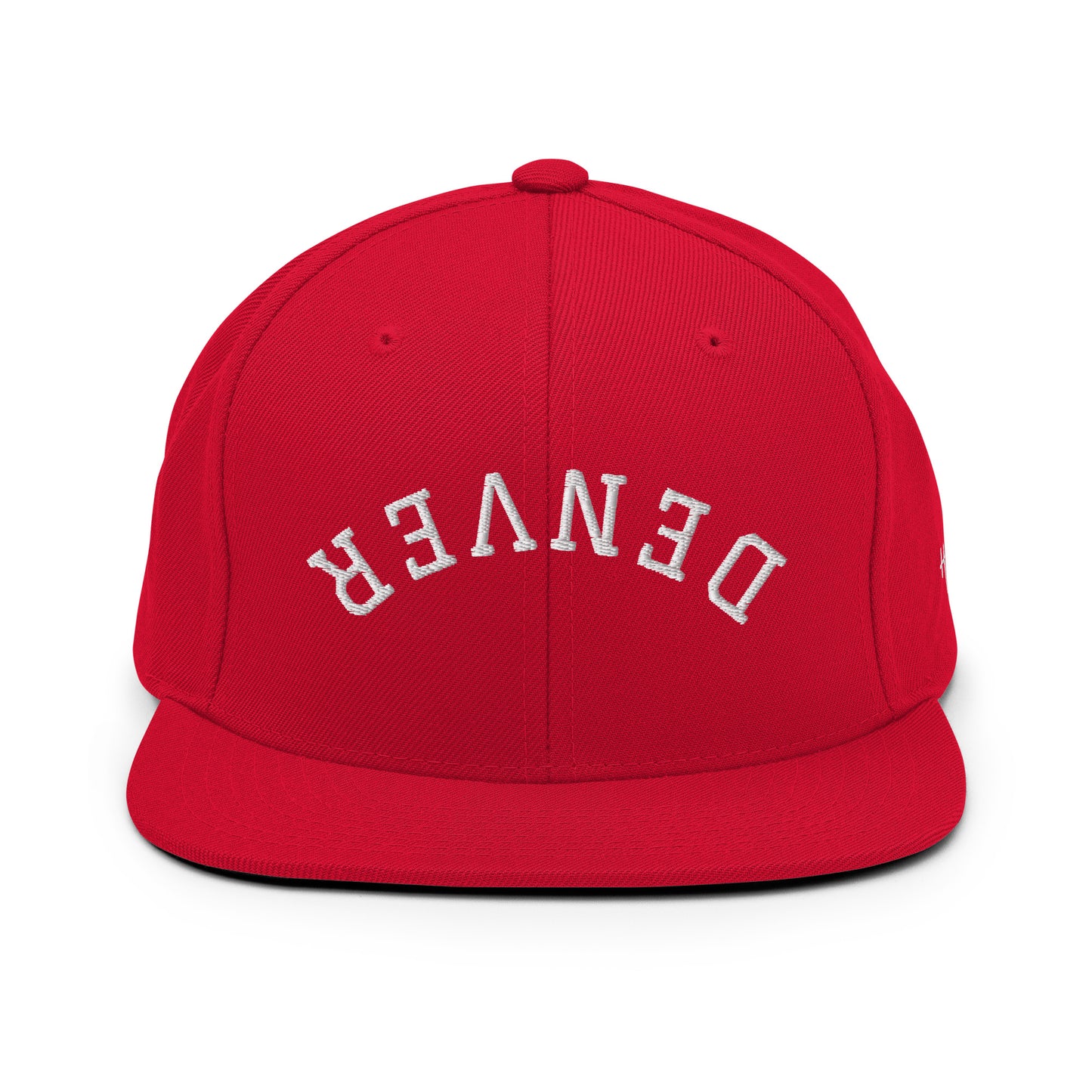 Denver Upside Down Arch 6 Panel Snapback Hat