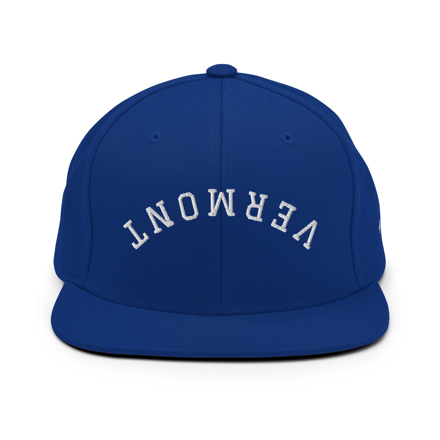 Vermont Upside Down Arch 6 Panel Snapback Hat