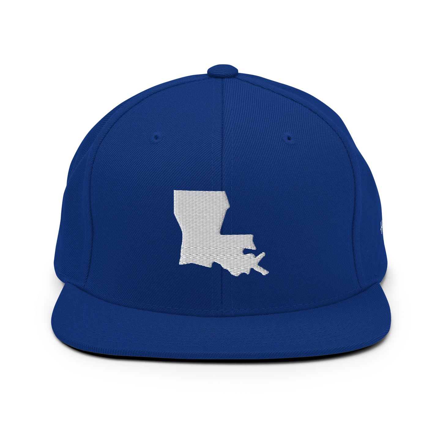 Louisiana State Silhouette 6 Panel Snapback Hat