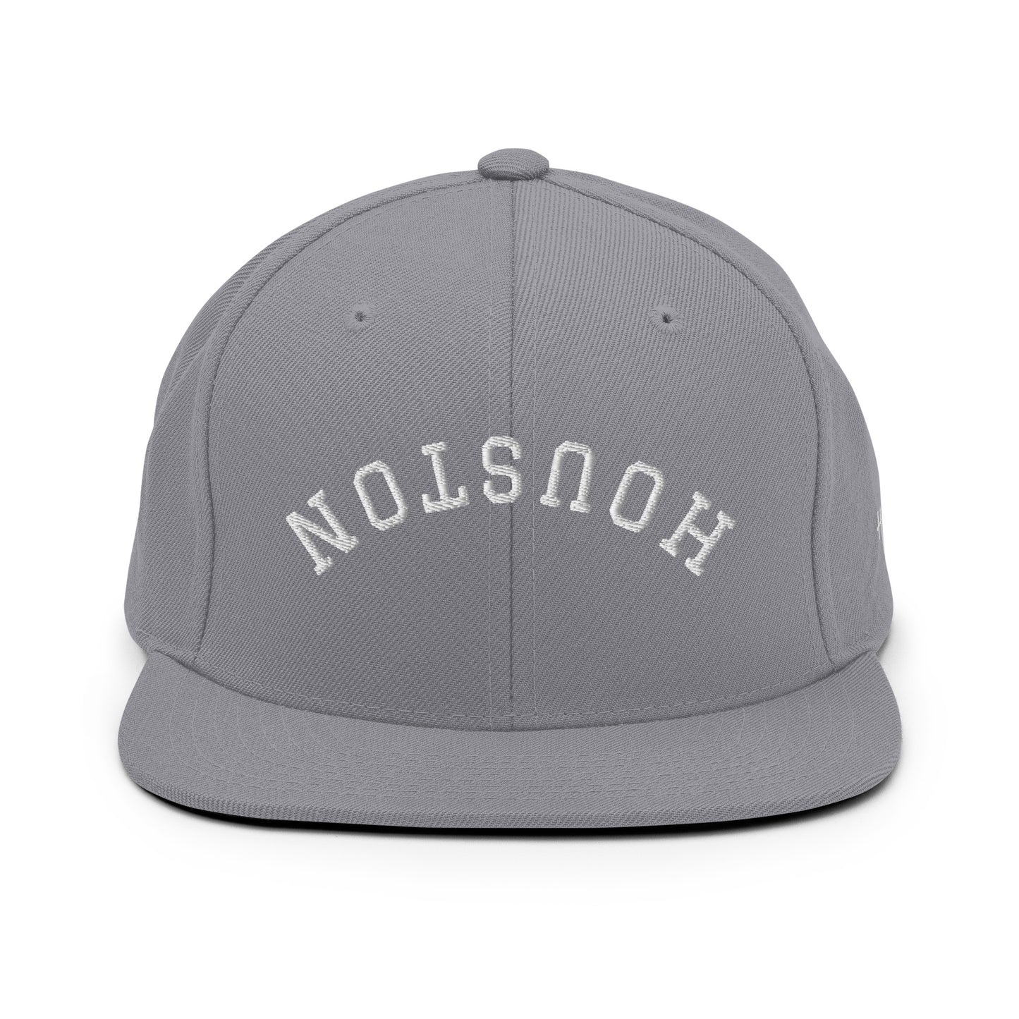 Houston Upside Down Arch 6 Panel Snapback Hat