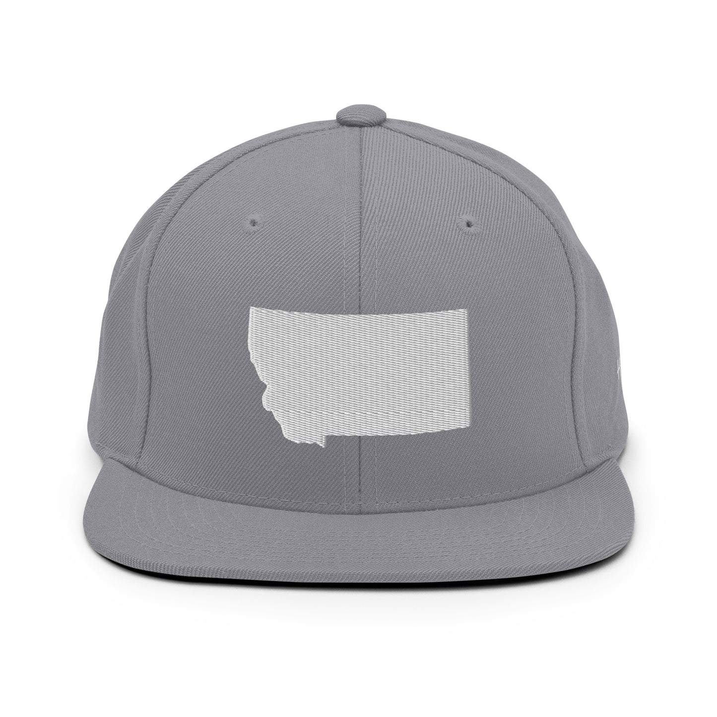 Montana State Silhouette 6 Panel Snapback Hat