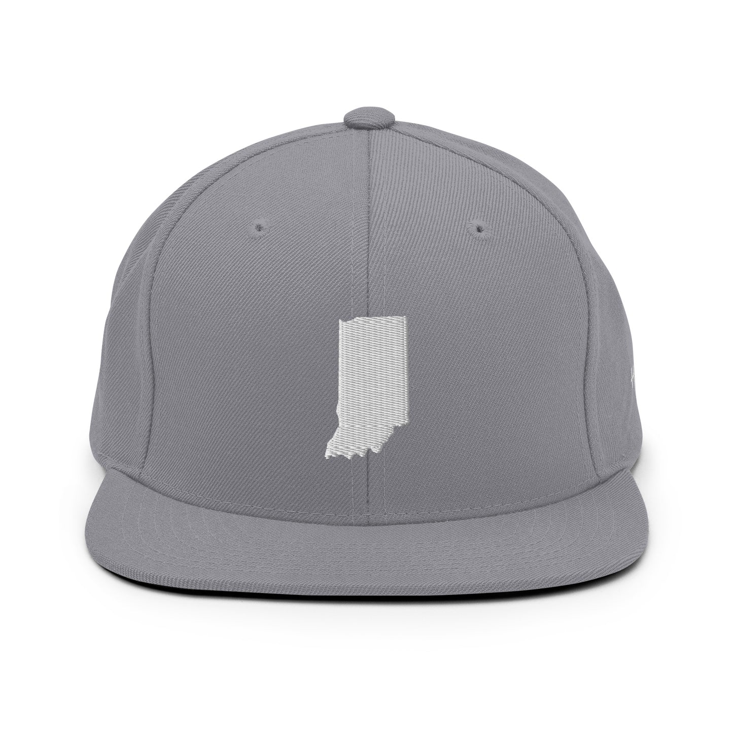 Indiana State Silhouette 6 Panel Snapback Hat