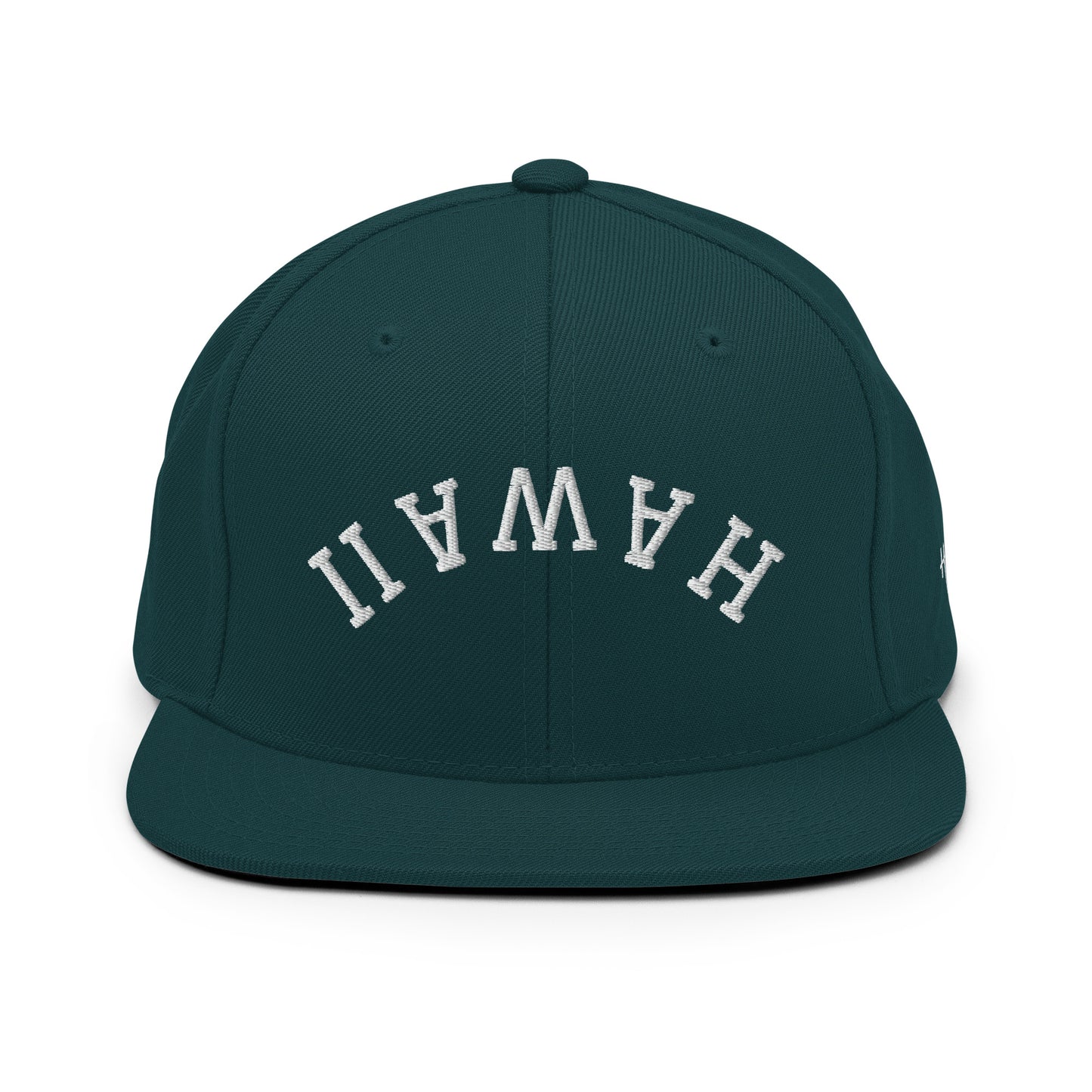 Hawaii Upside Down Arch 6 Panel Snapback Hat