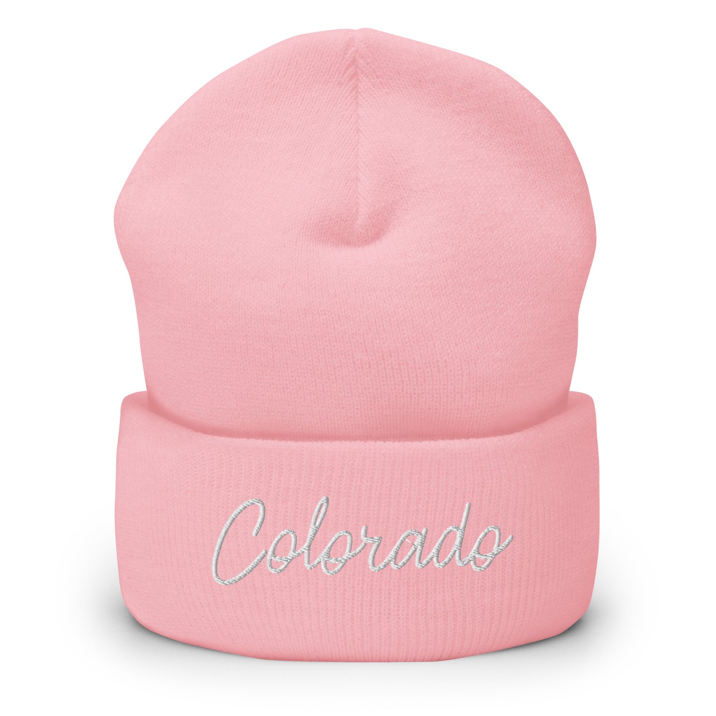 Colorado Retro Script Cuffed Beanie Hat