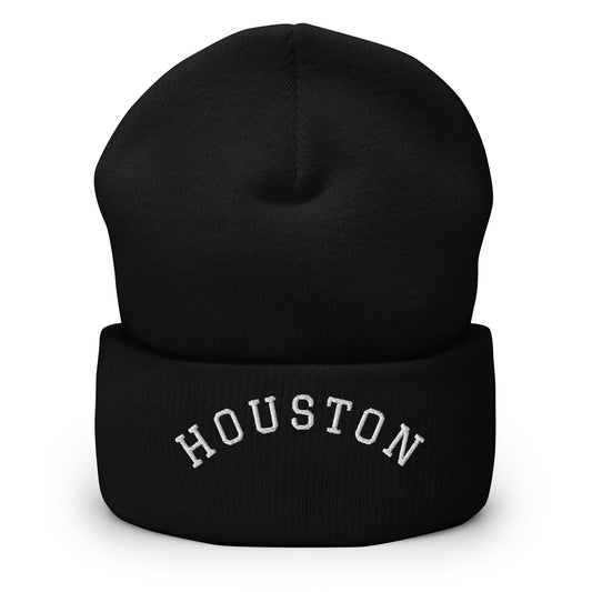 Houston Arch Cuffed Beanie Hat