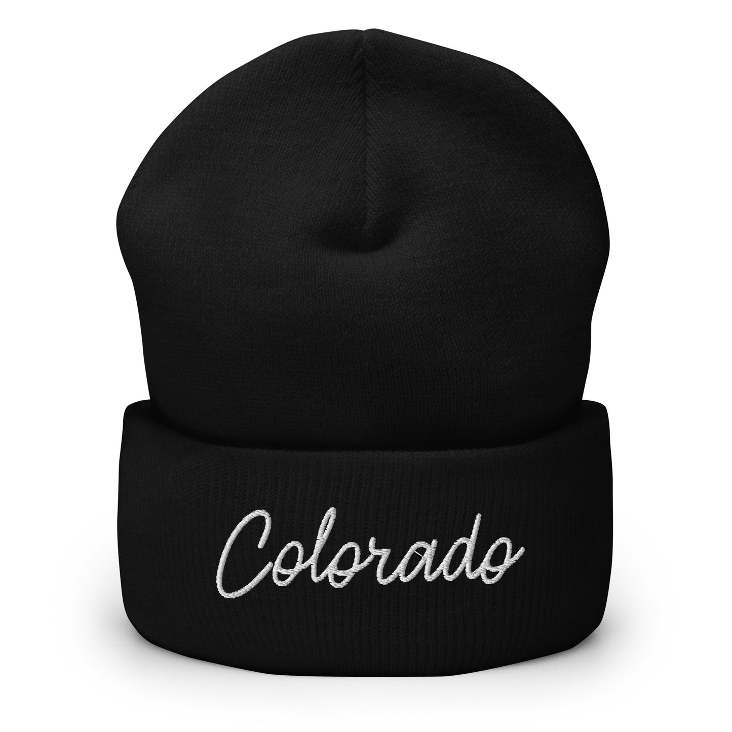 Colorado Retro Script Cuffed Beanie Hat