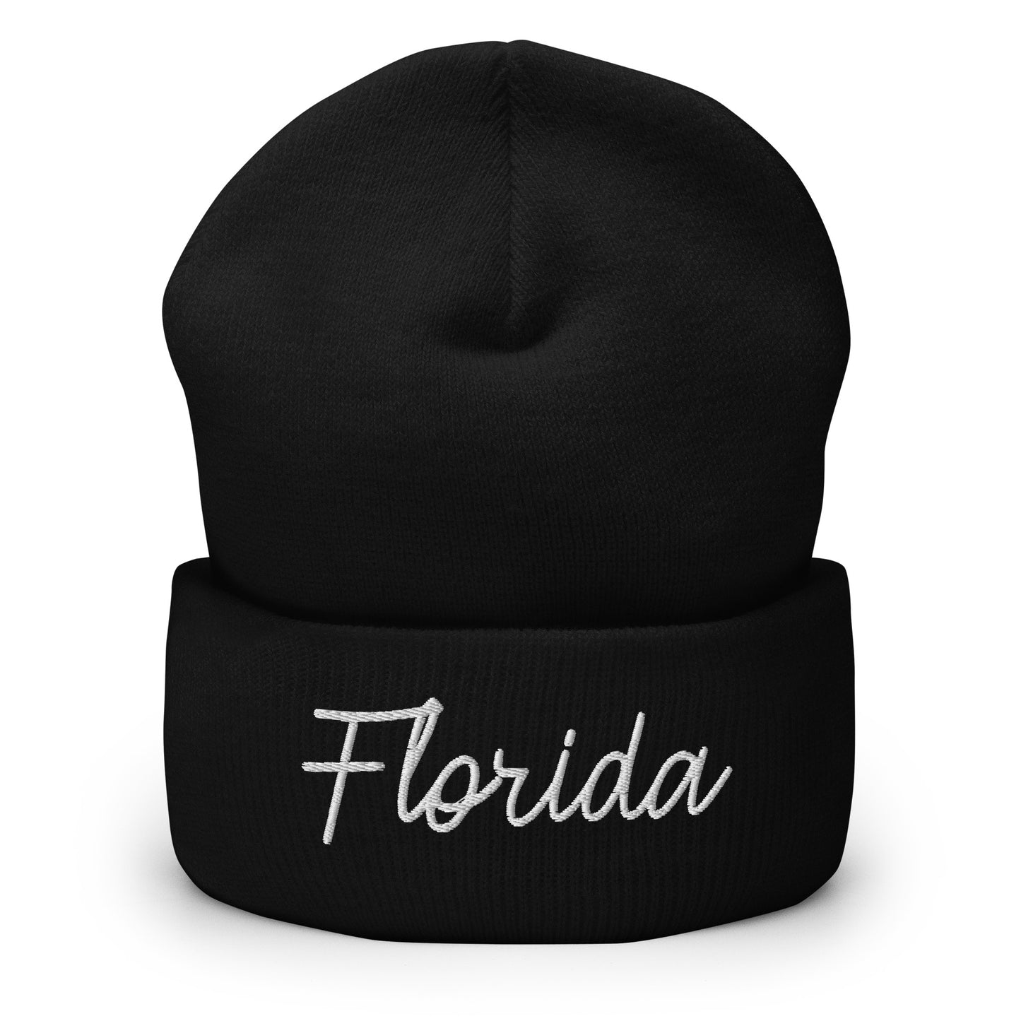 Florida Retro Script Cuffed Beanie Hat