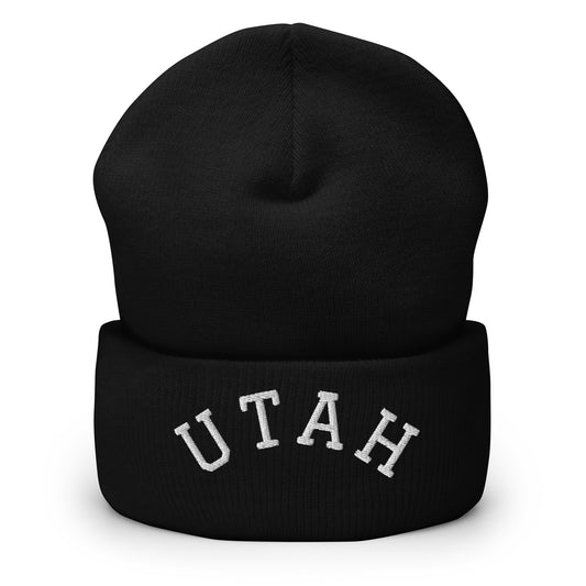 Utah Arch Cuffed Beanie Hat