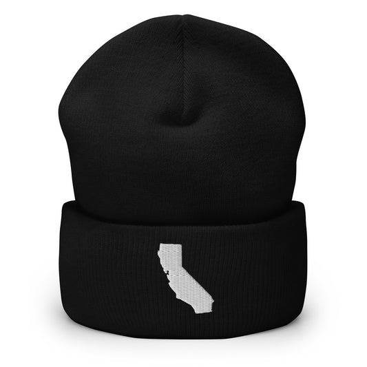 California State Silhouette Cuffed Beanie Hat