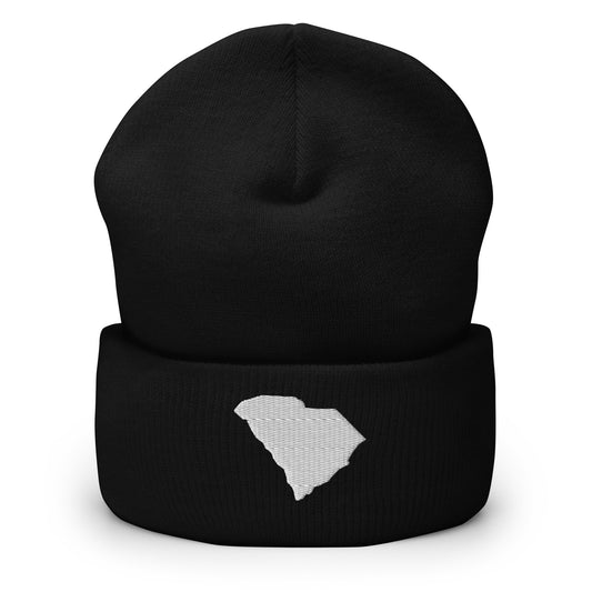 South Carolina State Silhouette Cuffed Beanie Hat