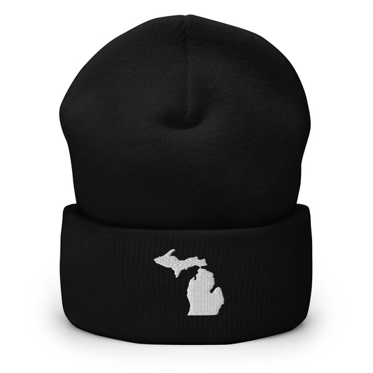 Michigan State Silhouette Cuffed Beanie Hat