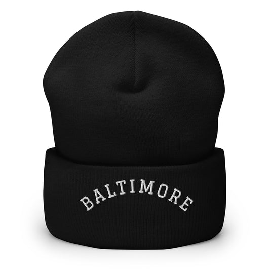 Baltimore Arch Cuffed Beanie Hat