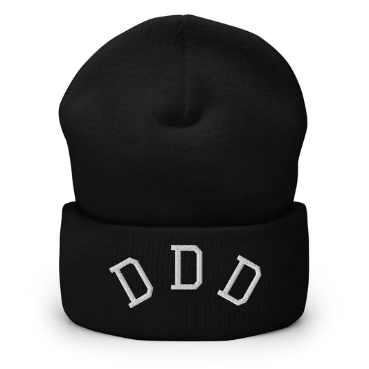 Dallas Triple D Arch Cuffed Beanie Hat