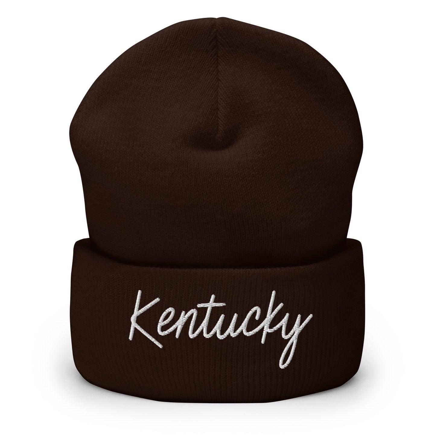 Kentucky Retro Script Cuffed Beanie Hat