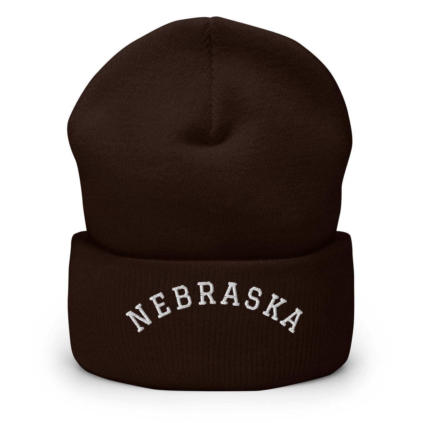 Nebraska Arch Cuffed Beanie Hat