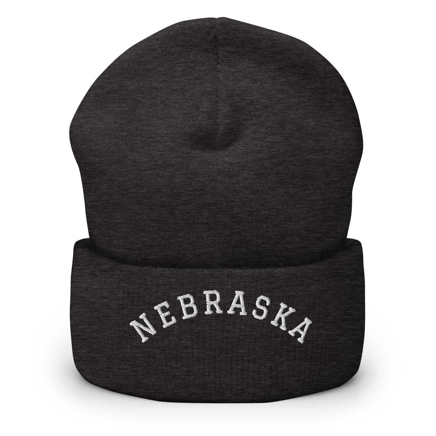 Nebraska Arch Cuffed Beanie Hat