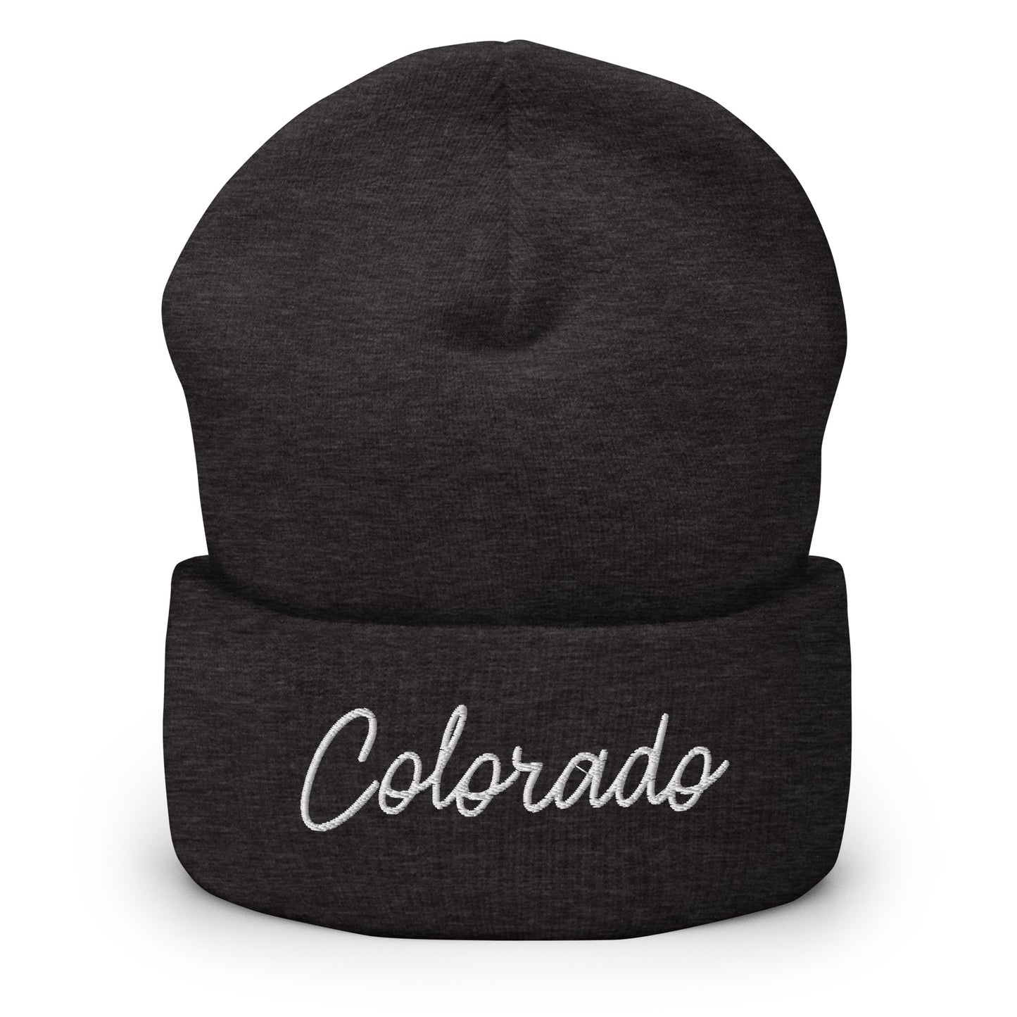 Colorado Retro Script Cuffed Beanie Hat