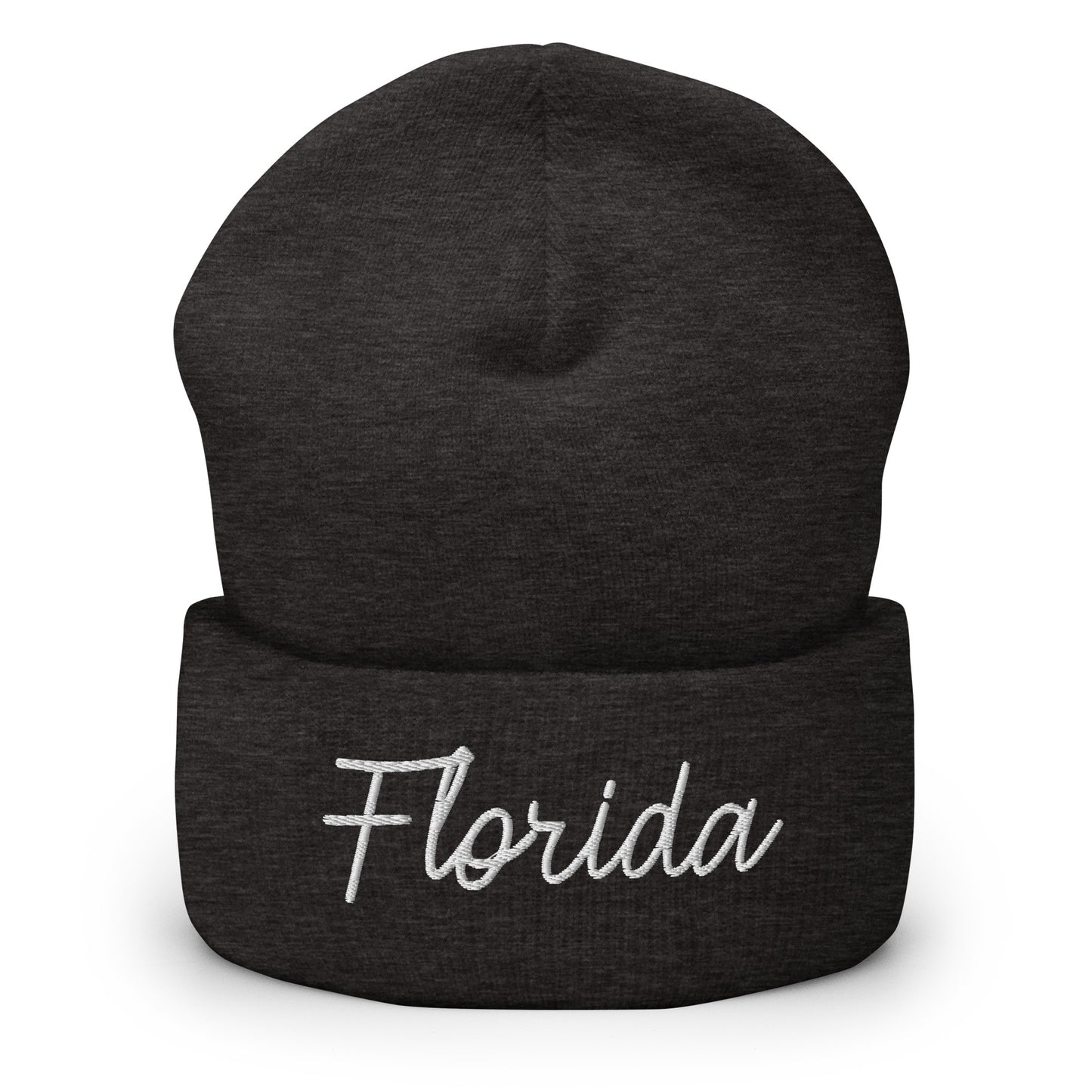 Florida Retro Script Cuffed Beanie Hat