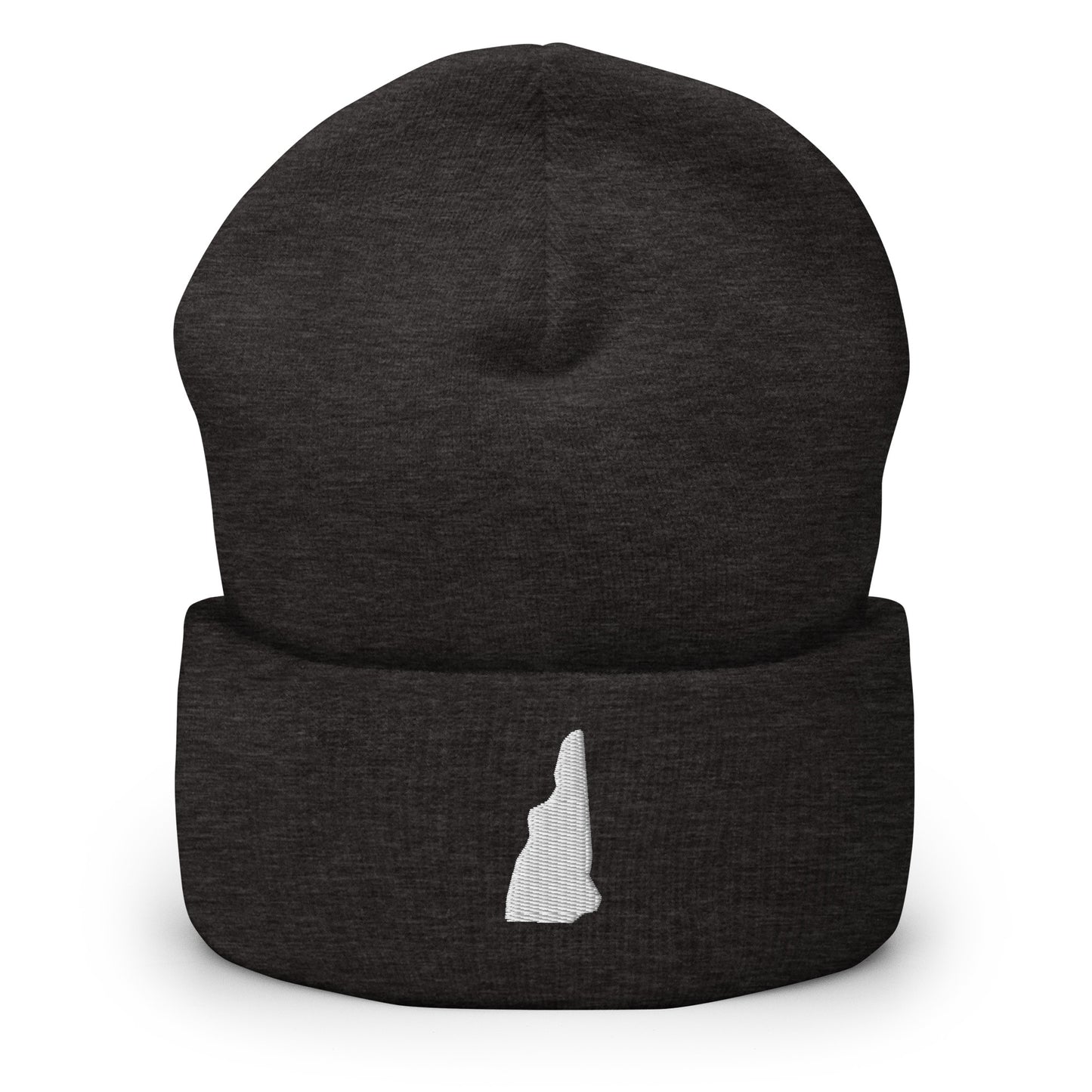 New Hampshire State Silhouette Cuffed Beanie Hat