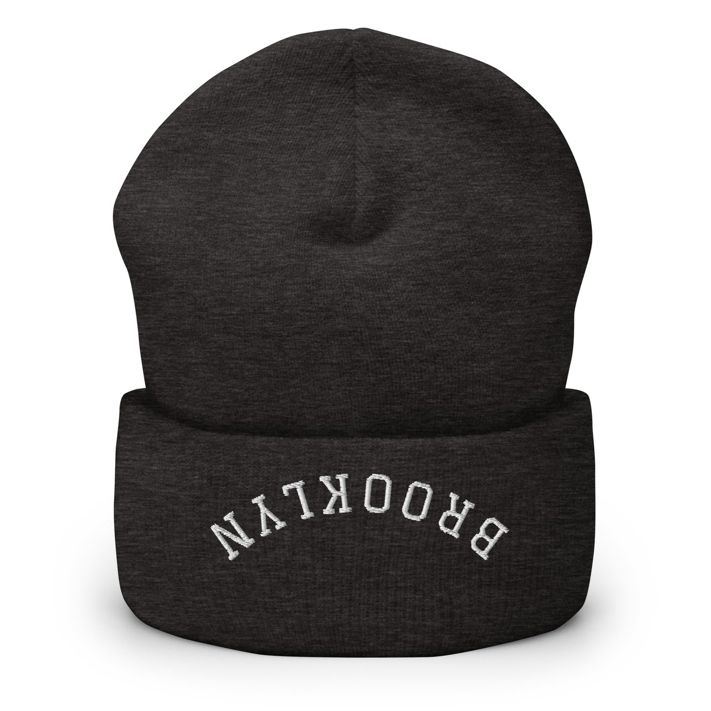 Brooklyn Upside Down Arch Cuffed Beanie Hat