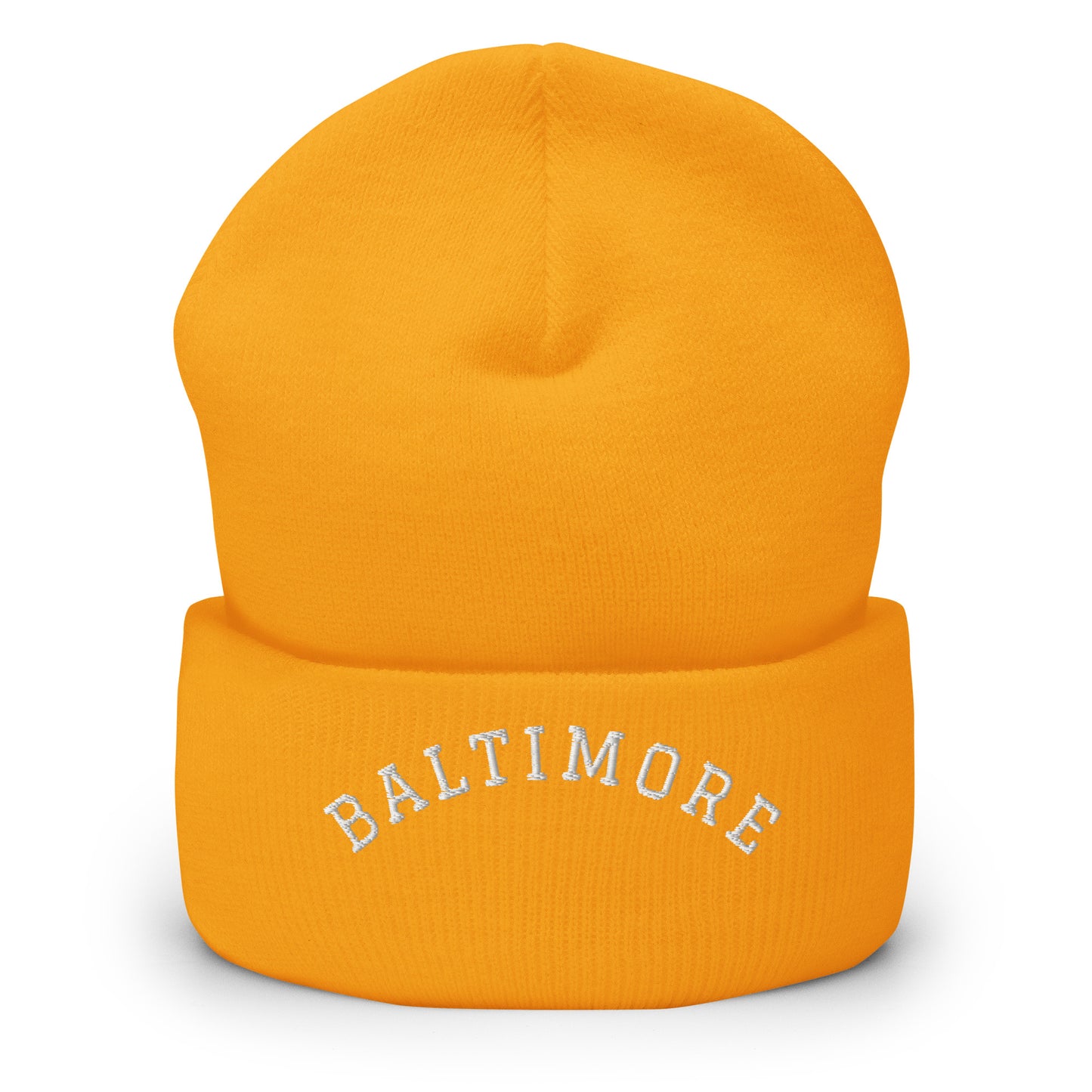 Baltimore Arch Cuffed Beanie Hat