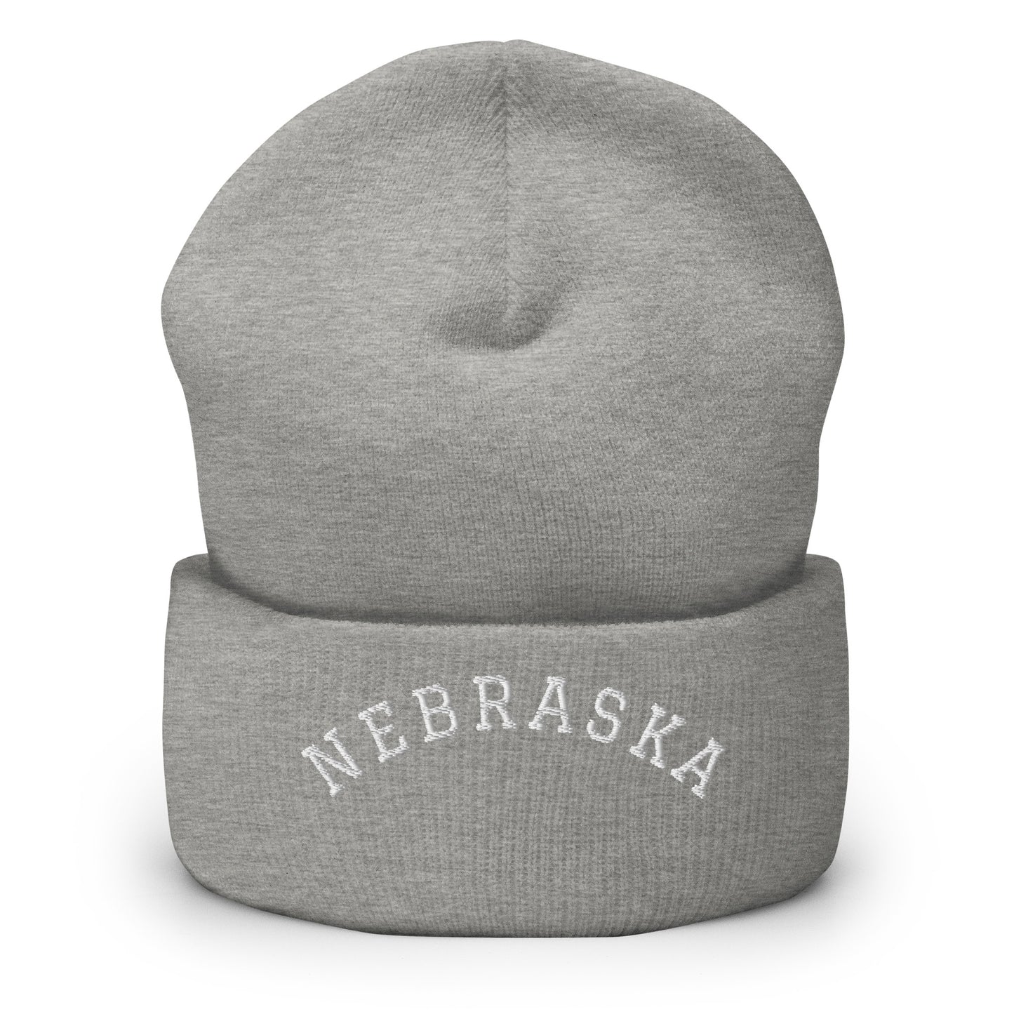 Nebraska Arch Cuffed Beanie Hat