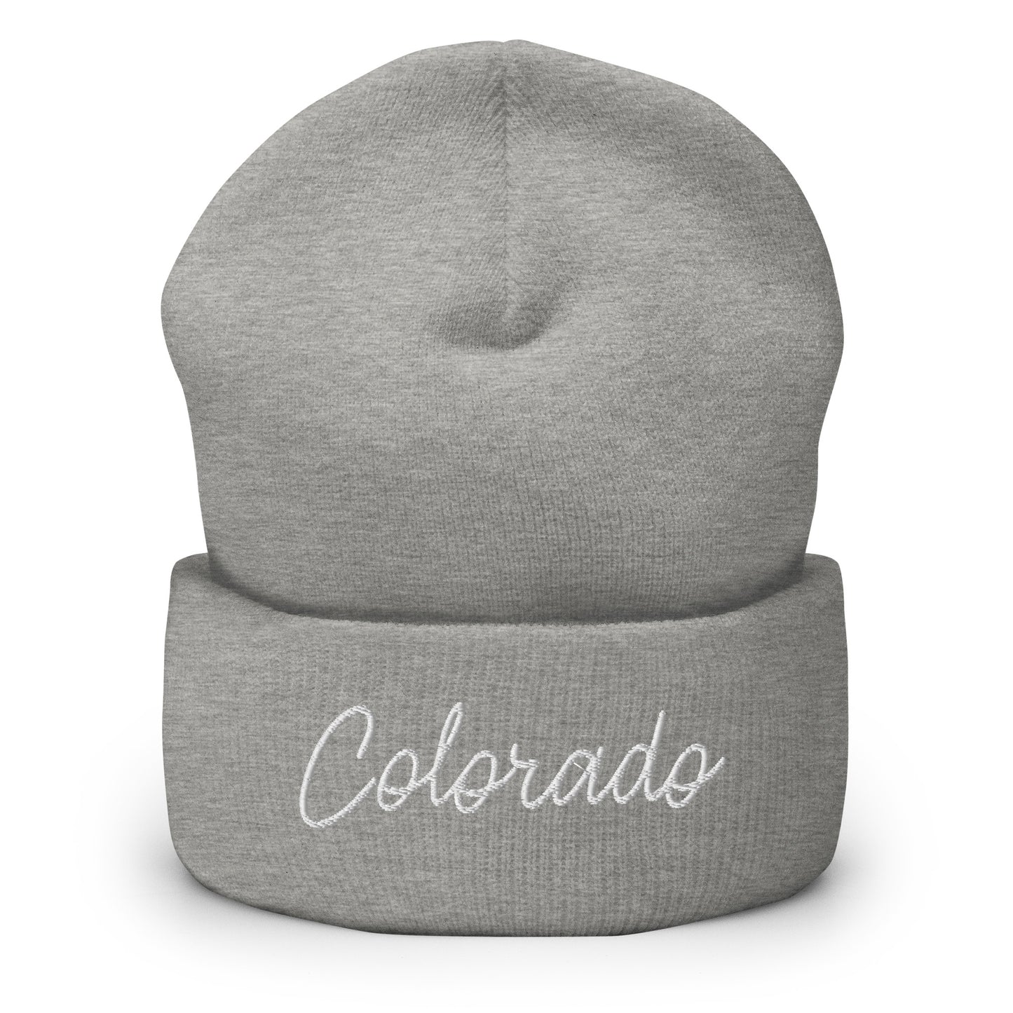 Colorado Retro Script Cuffed Beanie Hat