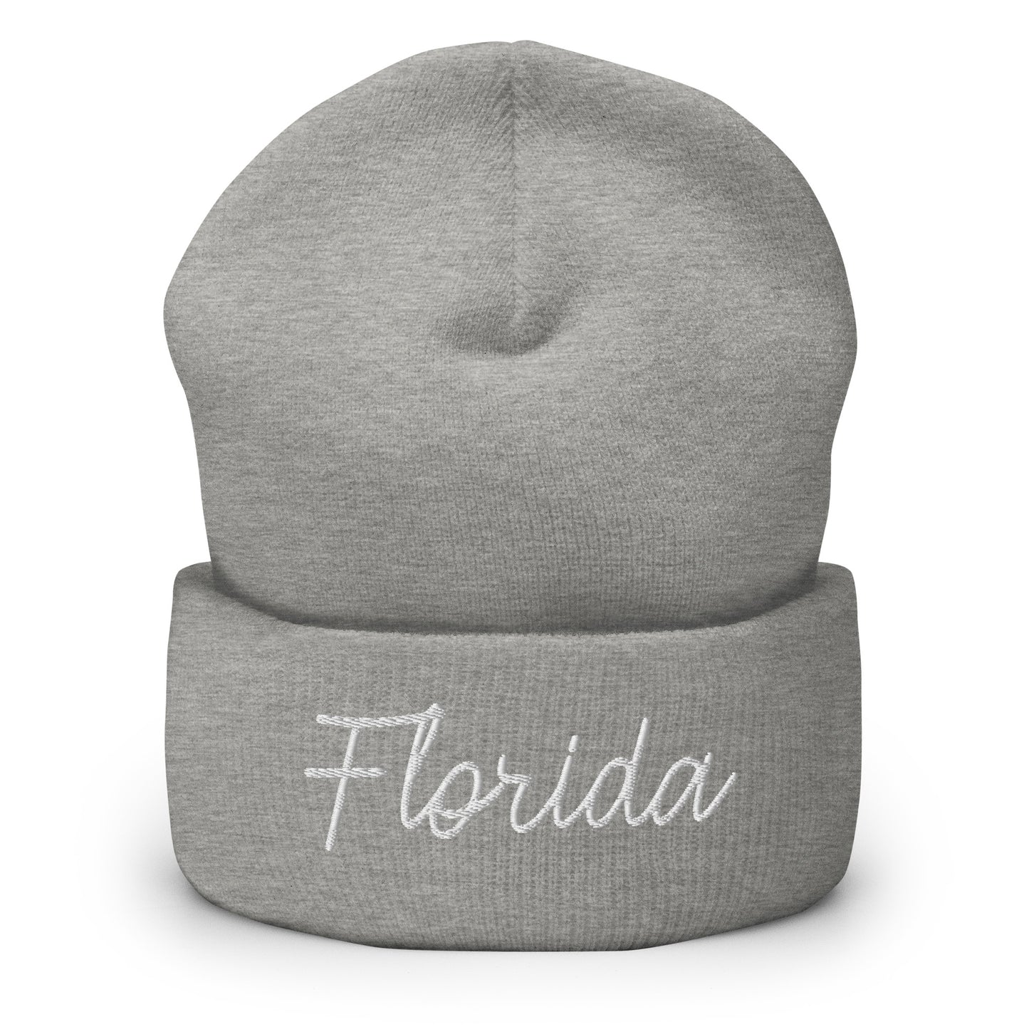 Florida Retro Script Cuffed Beanie Hat