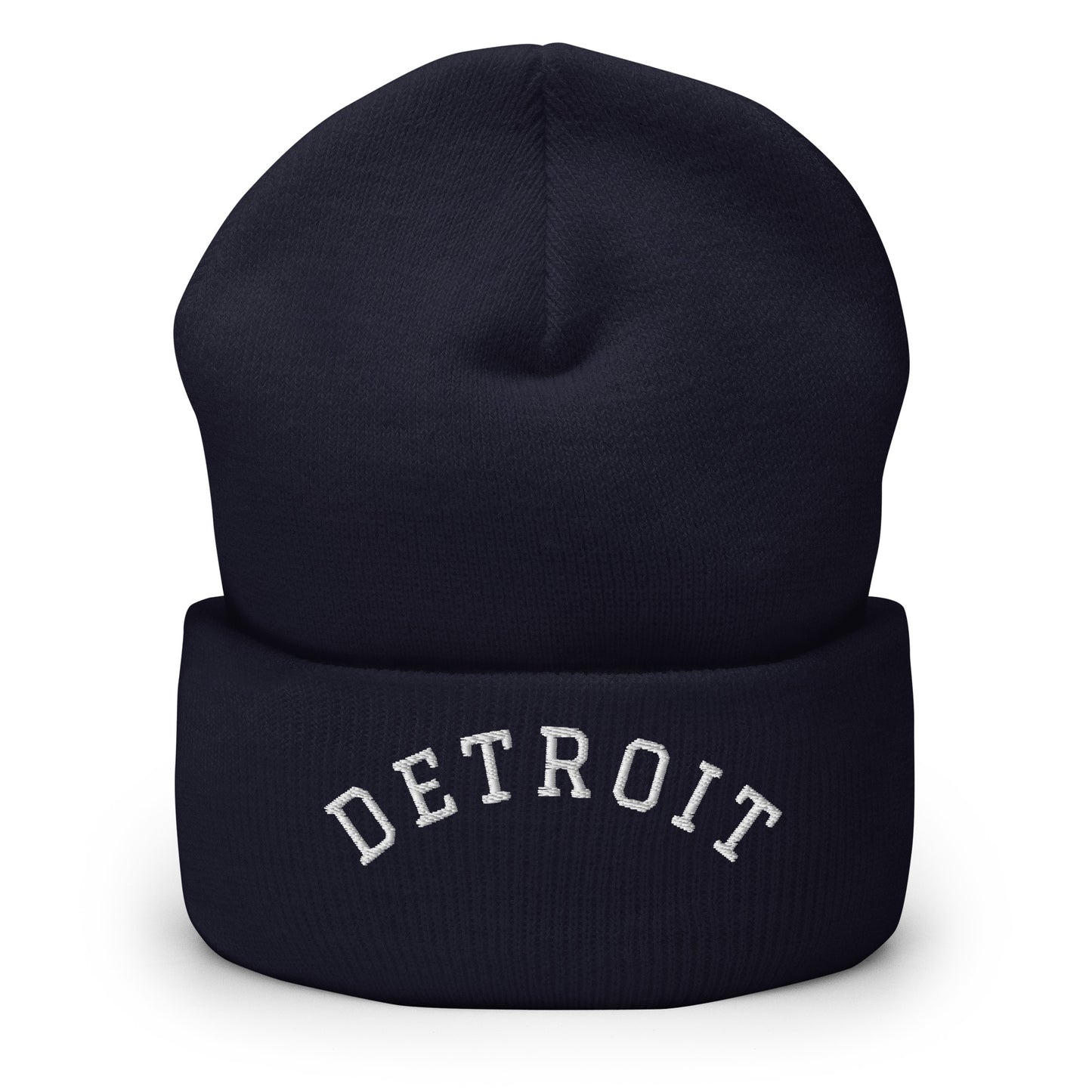 Detroit Arch Cuffed Beanie Hat