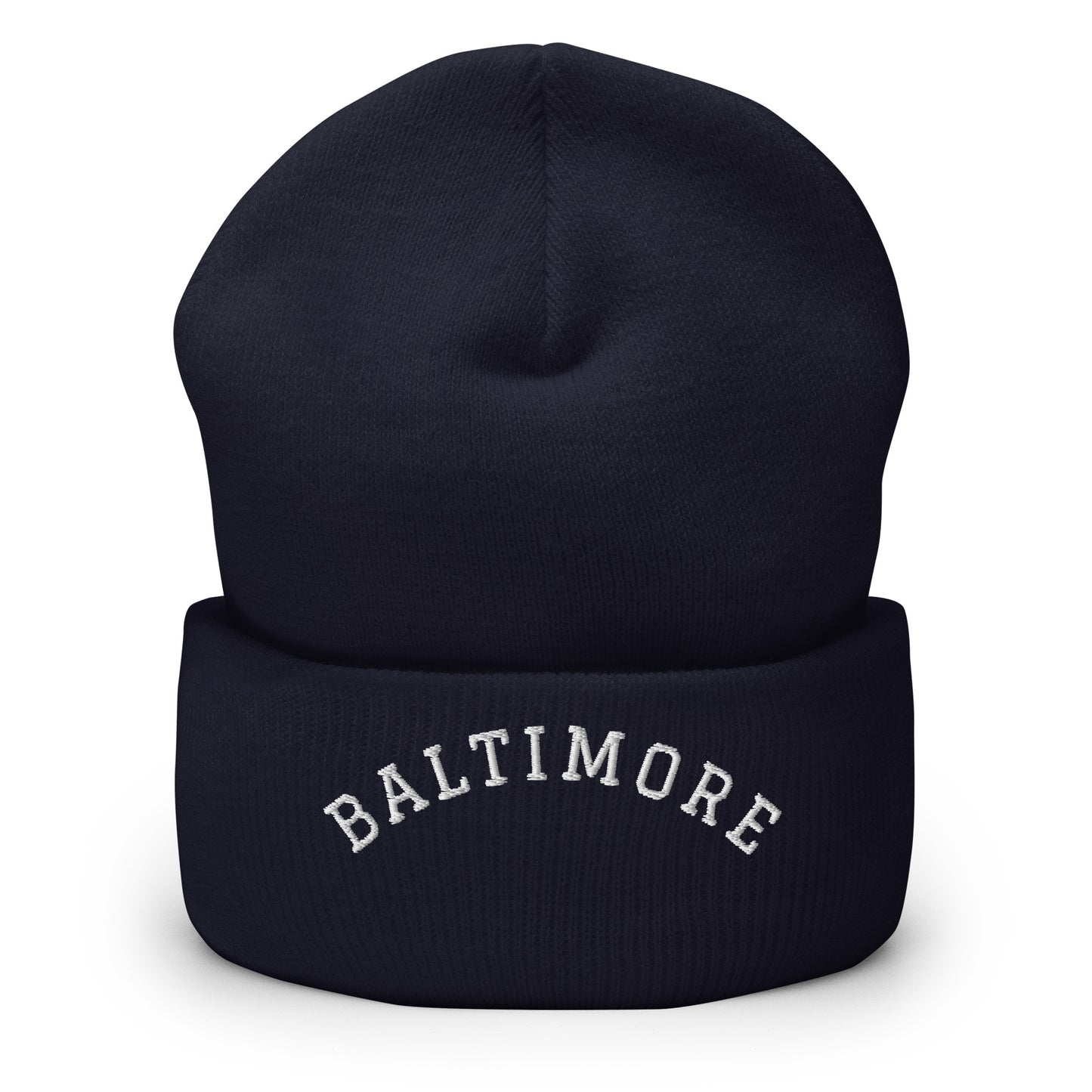 Baltimore Arch Cuffed Beanie Hat