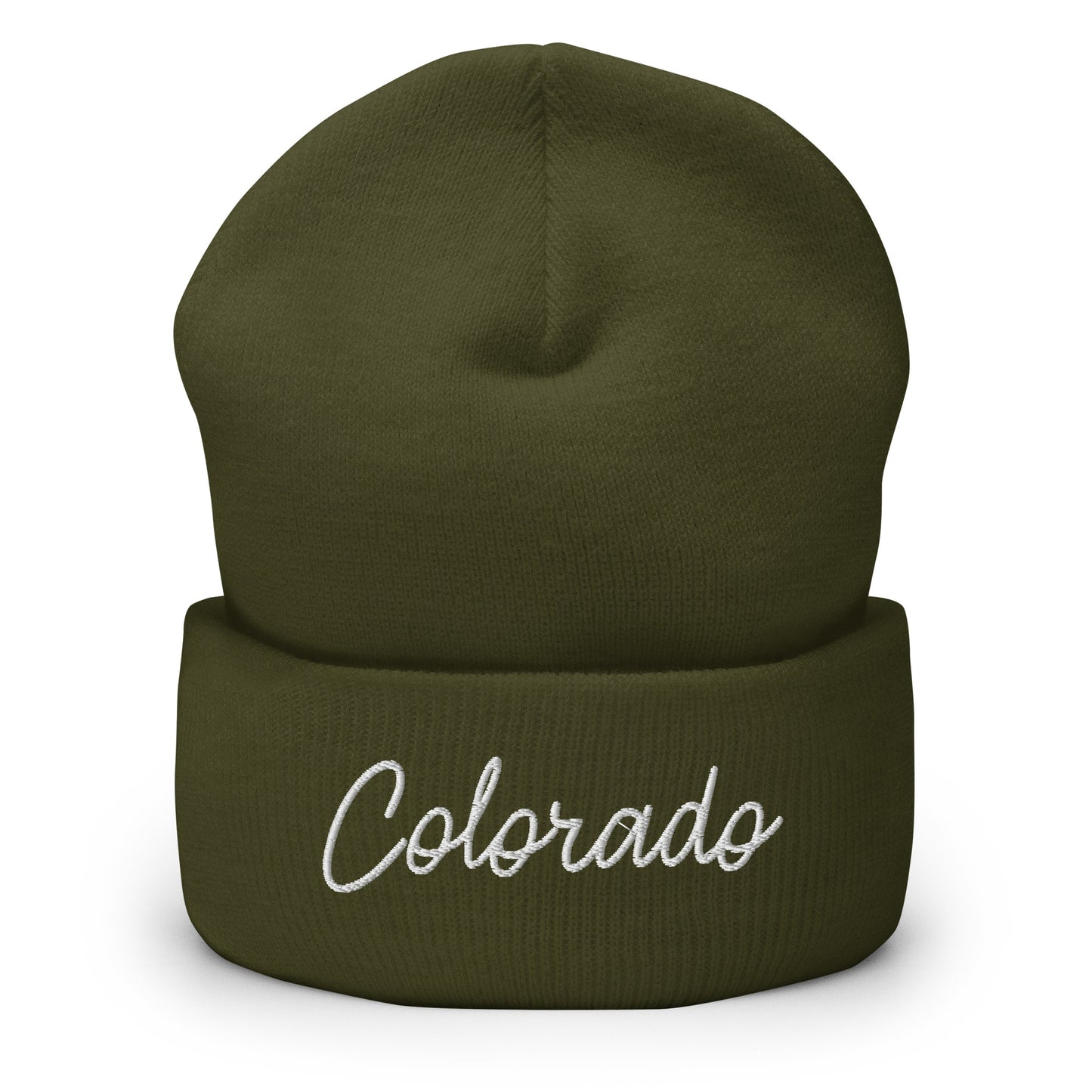 Colorado Retro Script Cuffed Beanie Hat