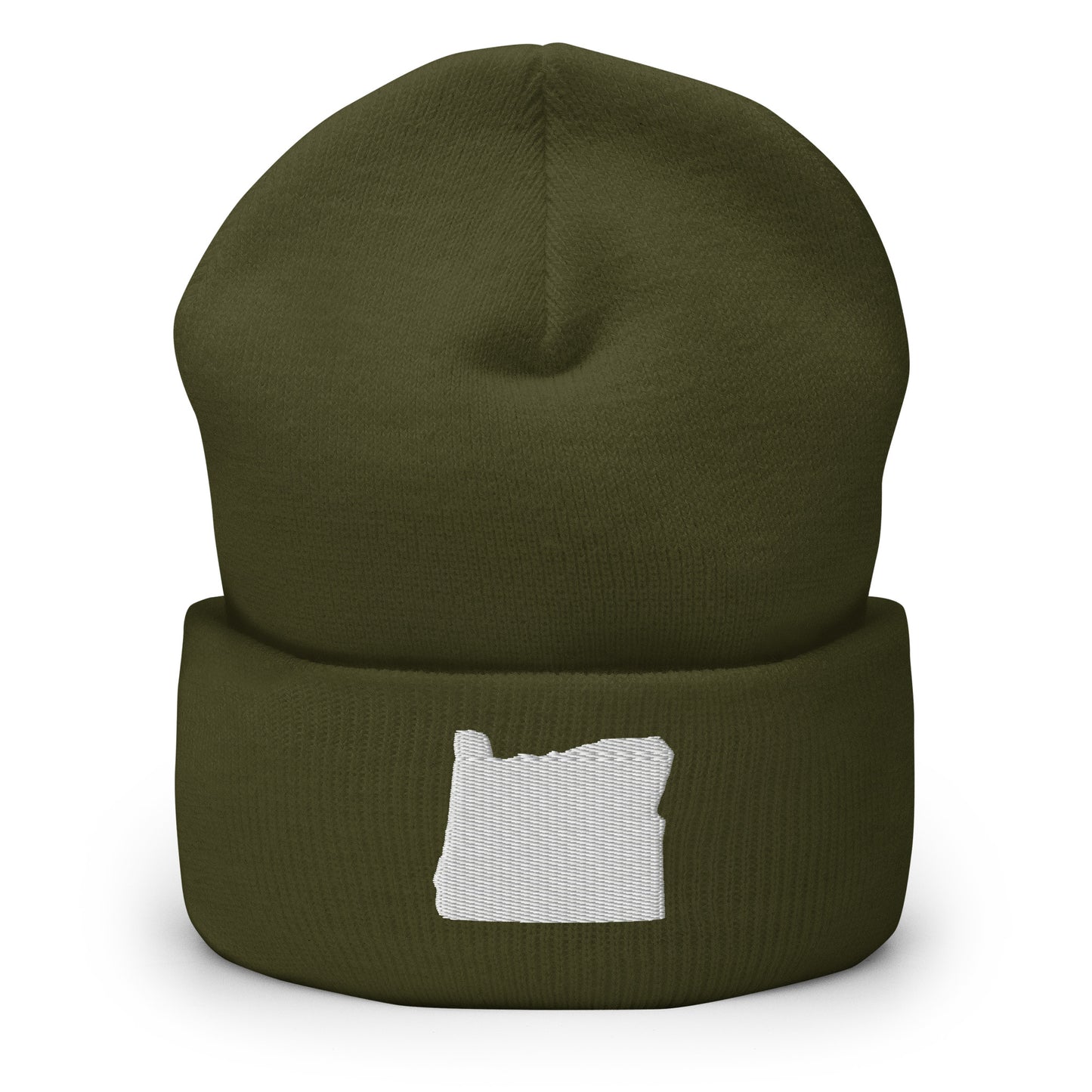 Oregon State Silhouette Cuffed Beanie Hat