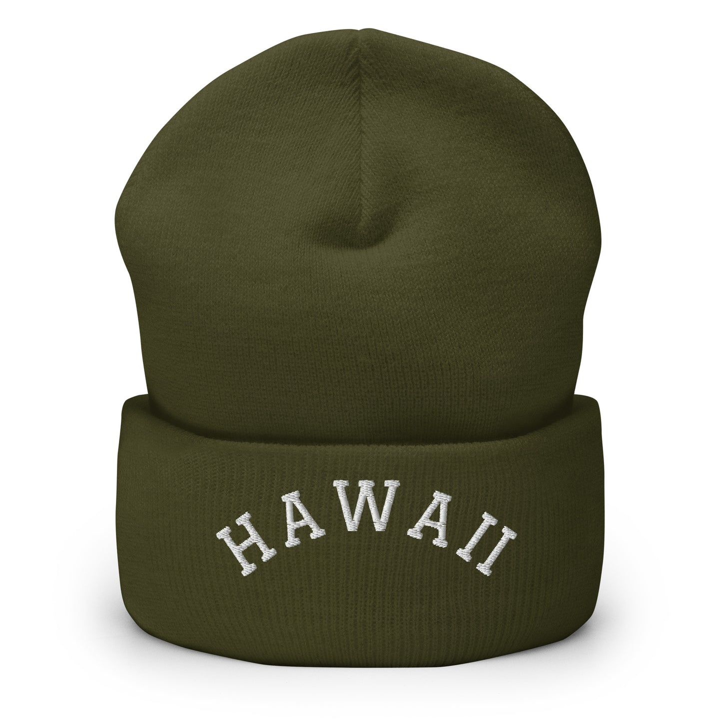 Hawaii Arch Cuffed Beanie Hat