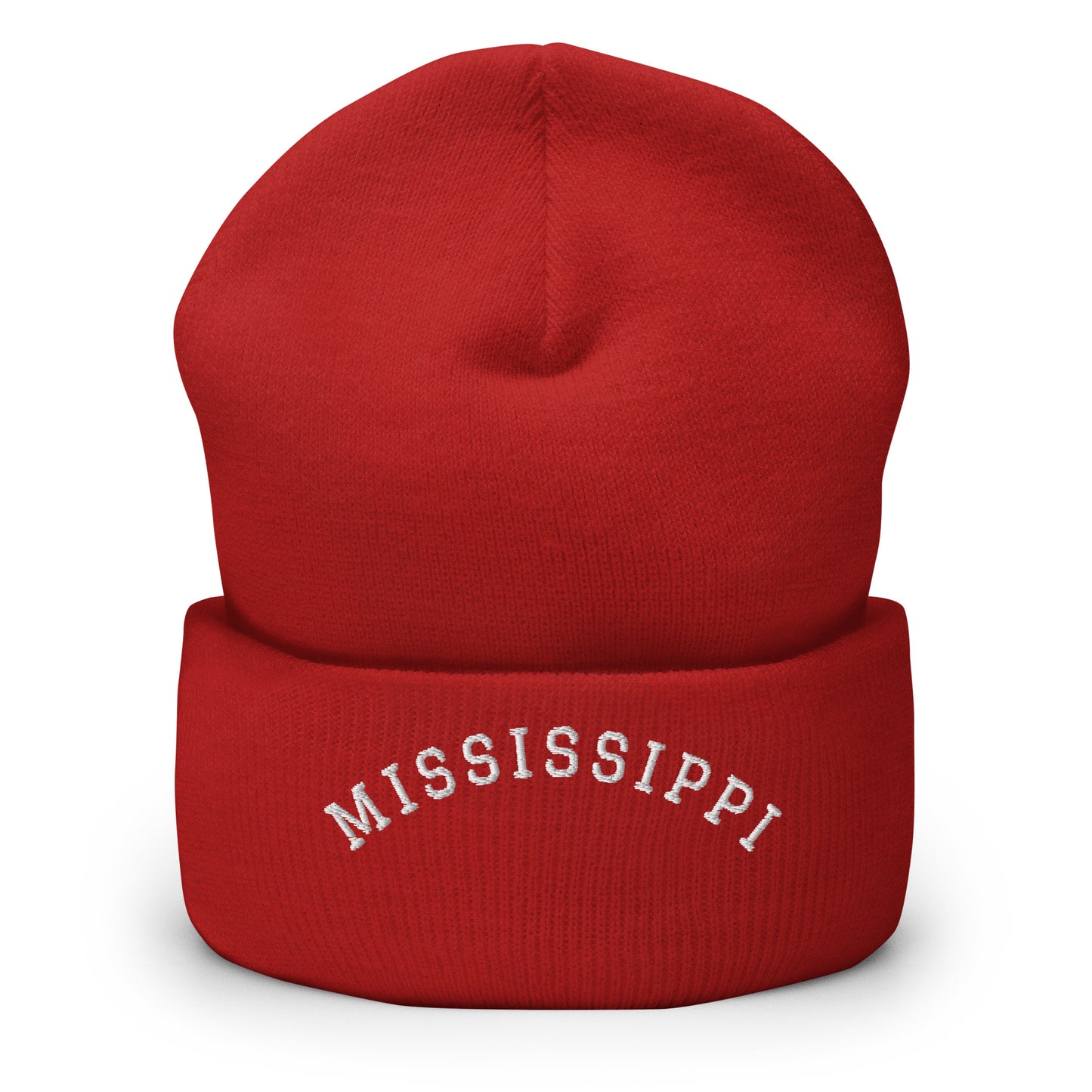 Mississippi Arch Cuffed Beanie Hat