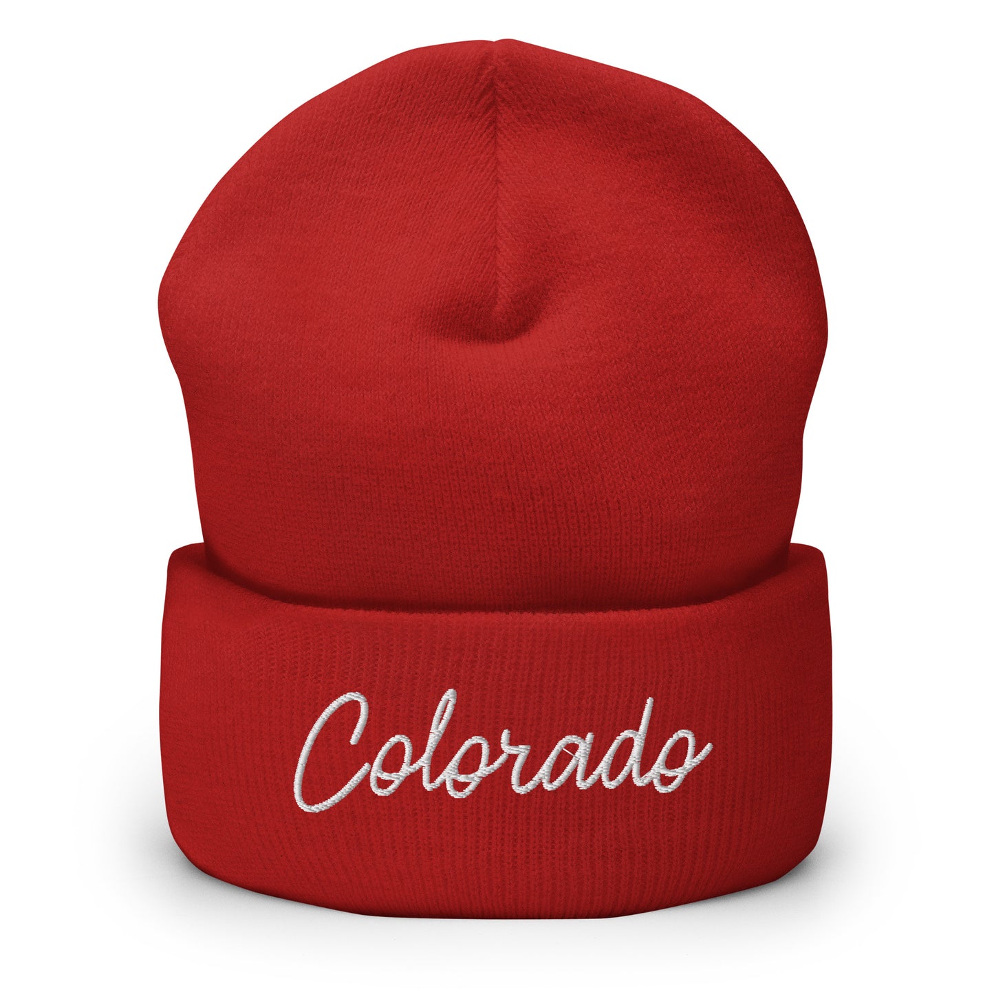 Colorado Retro Script Cuffed Beanie Hat