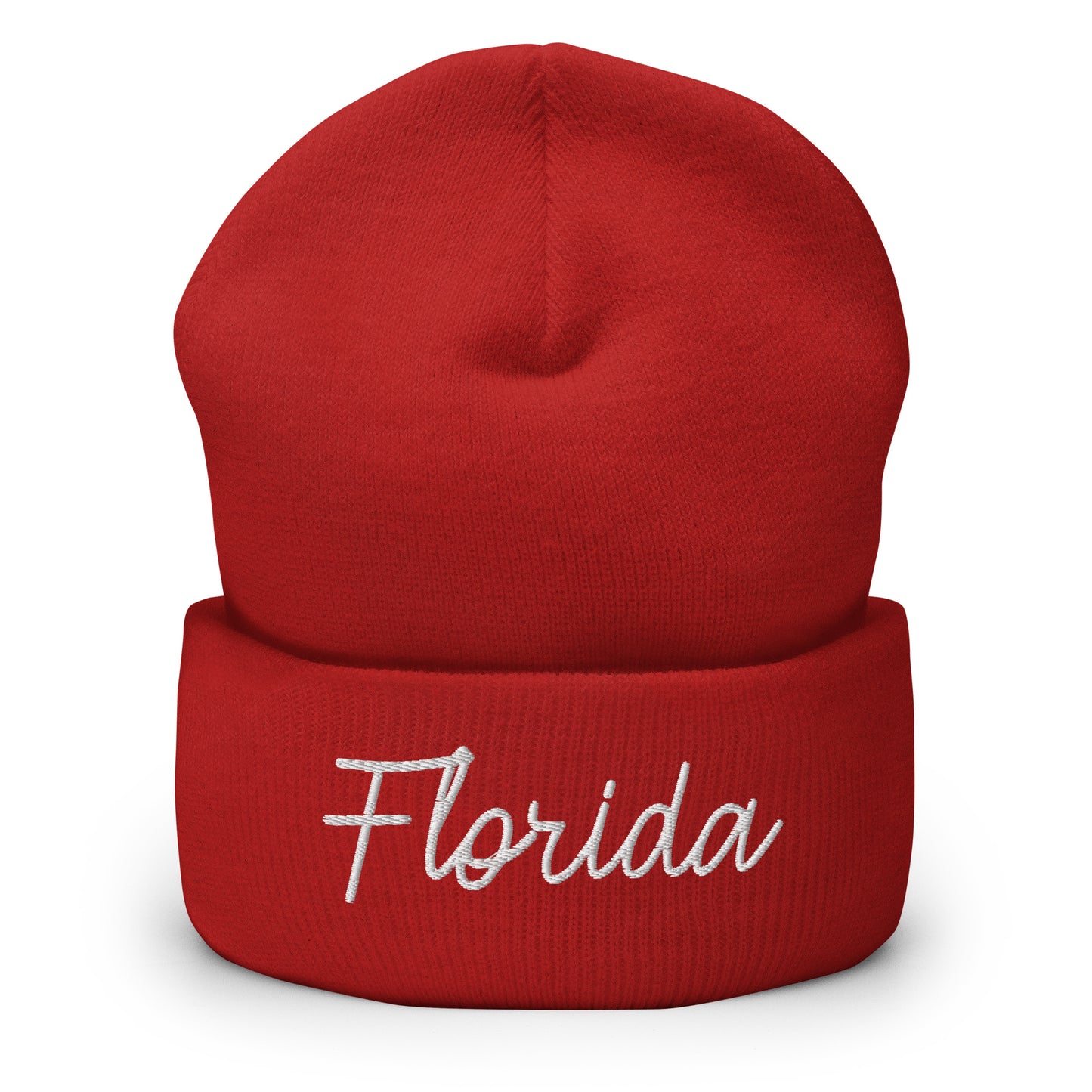 Florida Retro Script Cuffed Beanie Hat