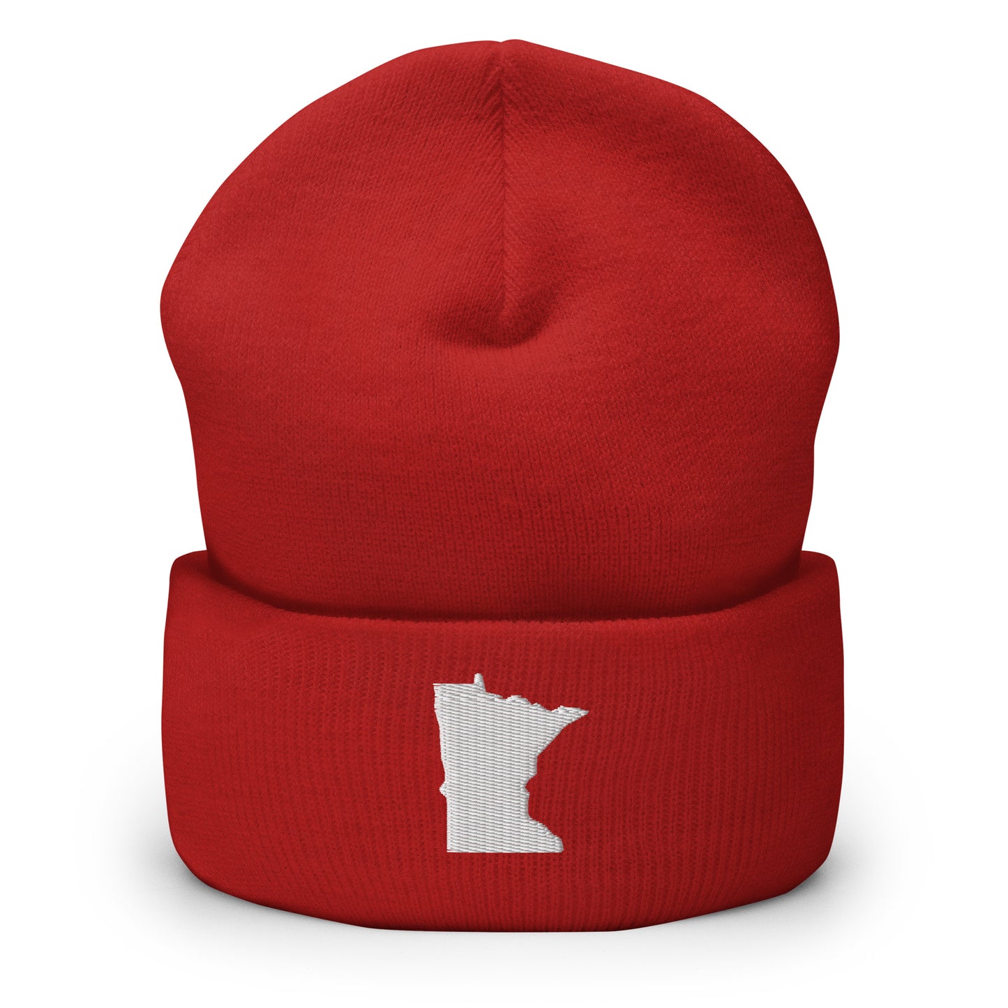 Minnesota State Silhouette Cuffed Beanie Hat