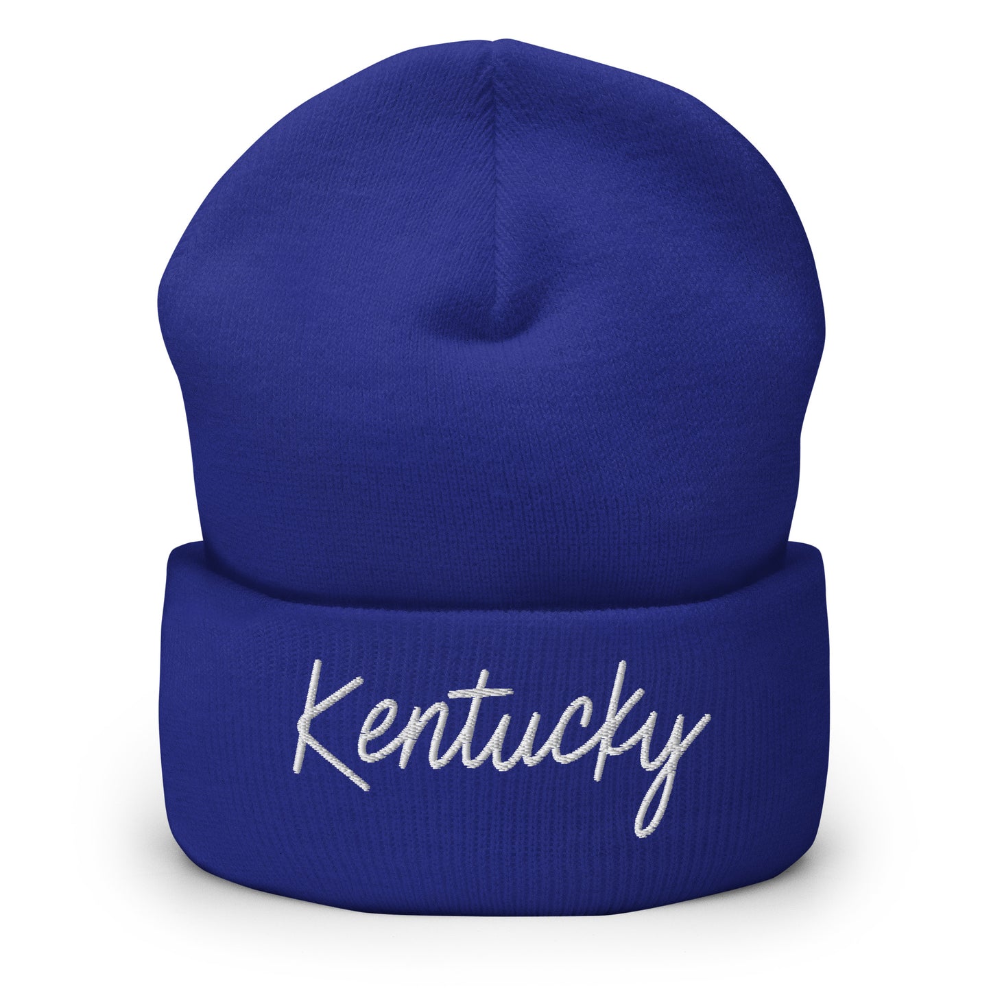 Kentucky Retro Script Cuffed Beanie Hat