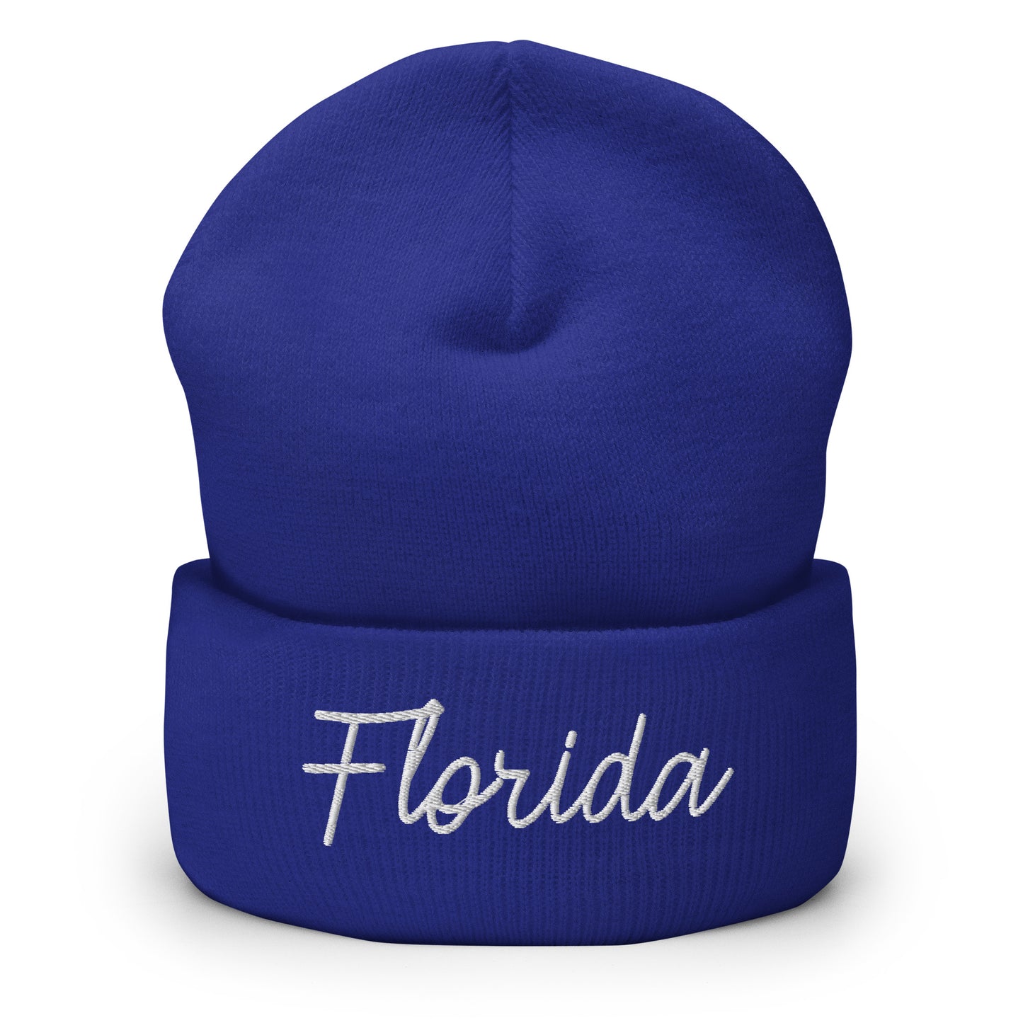 Florida Retro Script Cuffed Beanie Hat